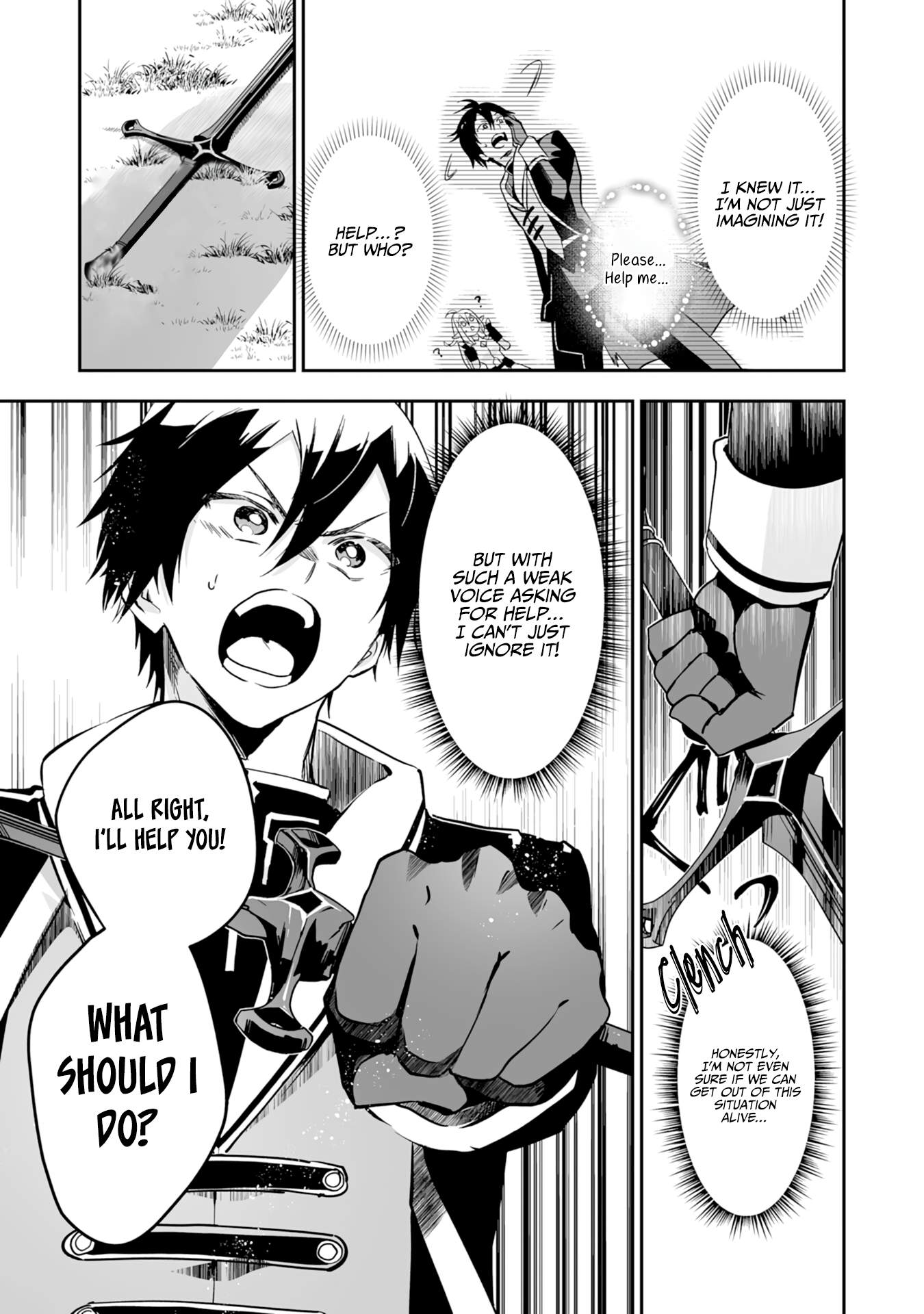 0 Magic, a High Spirit, and a Demonic Sword Chapter 1 - Page 27