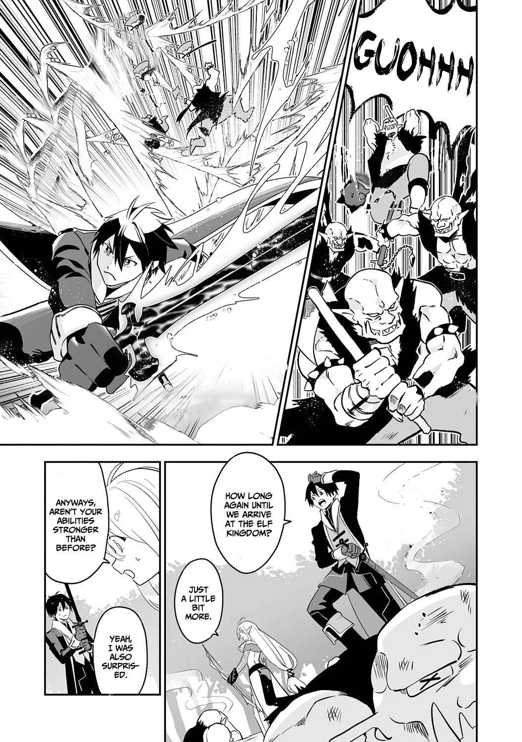 0 Magic, a High Spirit, and a Demonic Sword Chapter 2 - Page 21