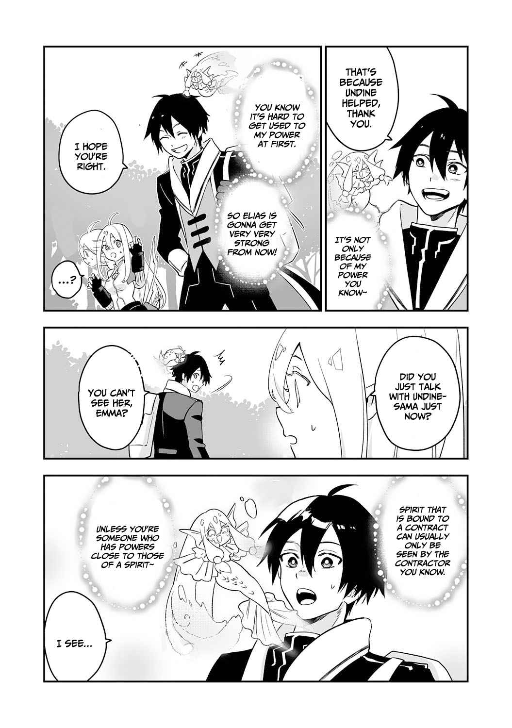 0 Magic, a High Spirit, and a Demonic Sword Chapter 2 - Page 22