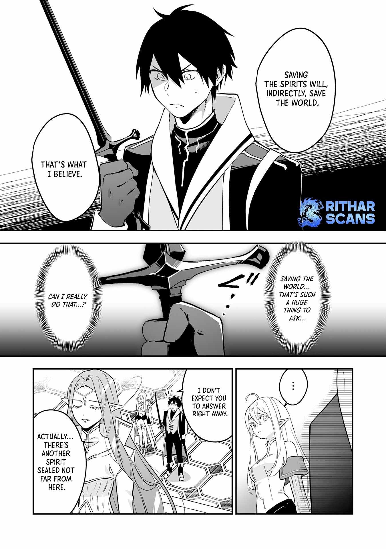 0 Magic, a High Spirit, and a Demonic Sword Chapter 3 - Page 17