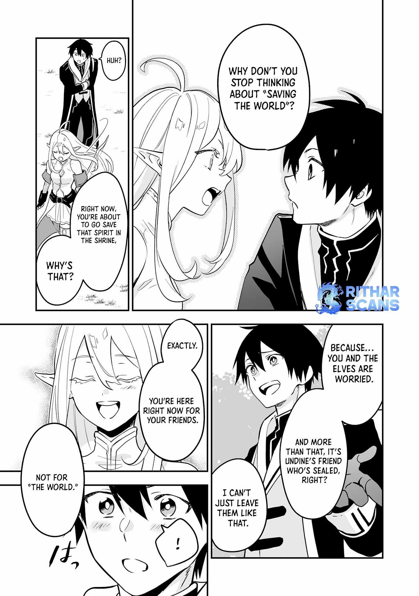 0 Magic, a High Spirit, and a Demonic Sword Chapter 3 - Page 21
