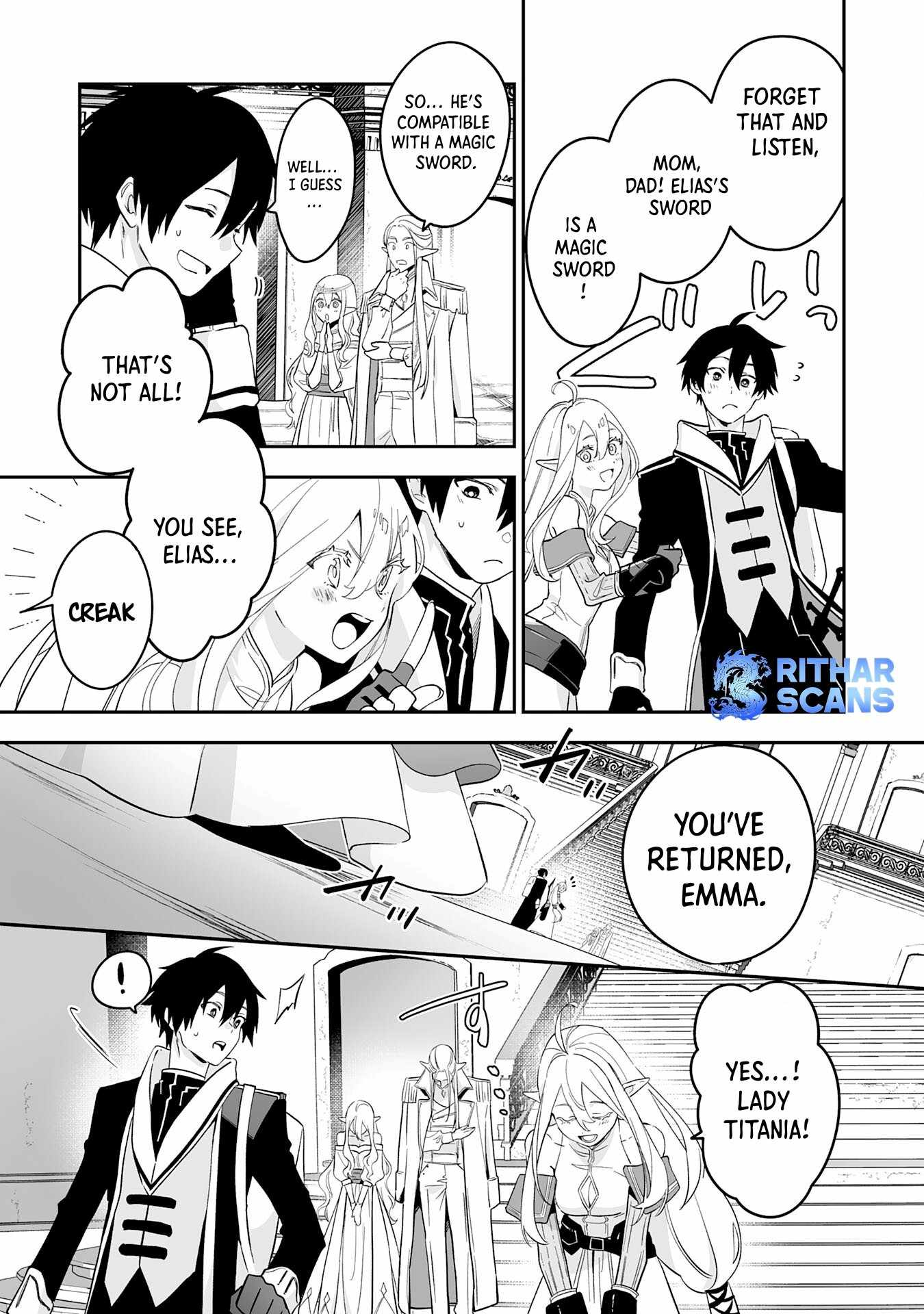 0 Magic, a High Spirit, and a Demonic Sword Chapter 3 - Page 5