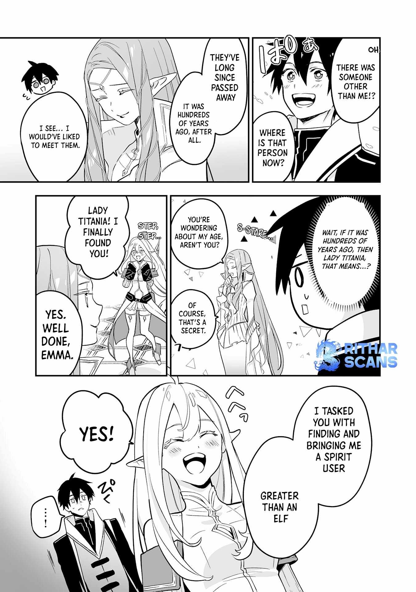 0 Magic, a High Spirit, and a Demonic Sword Chapter 3 - Page 9