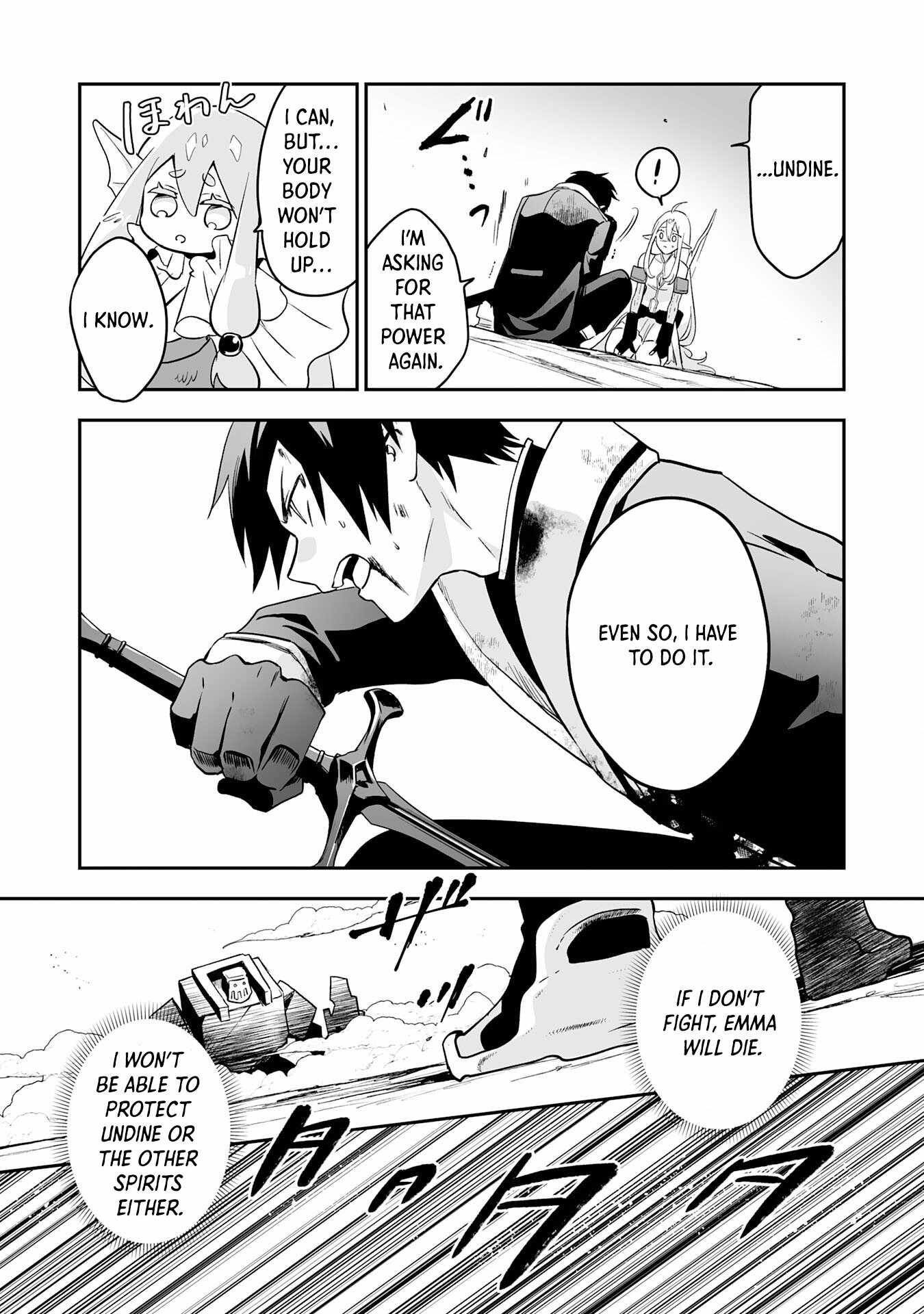 0 Magic, a High Spirit, and a Demonic Sword Chapter 4 - Page 17