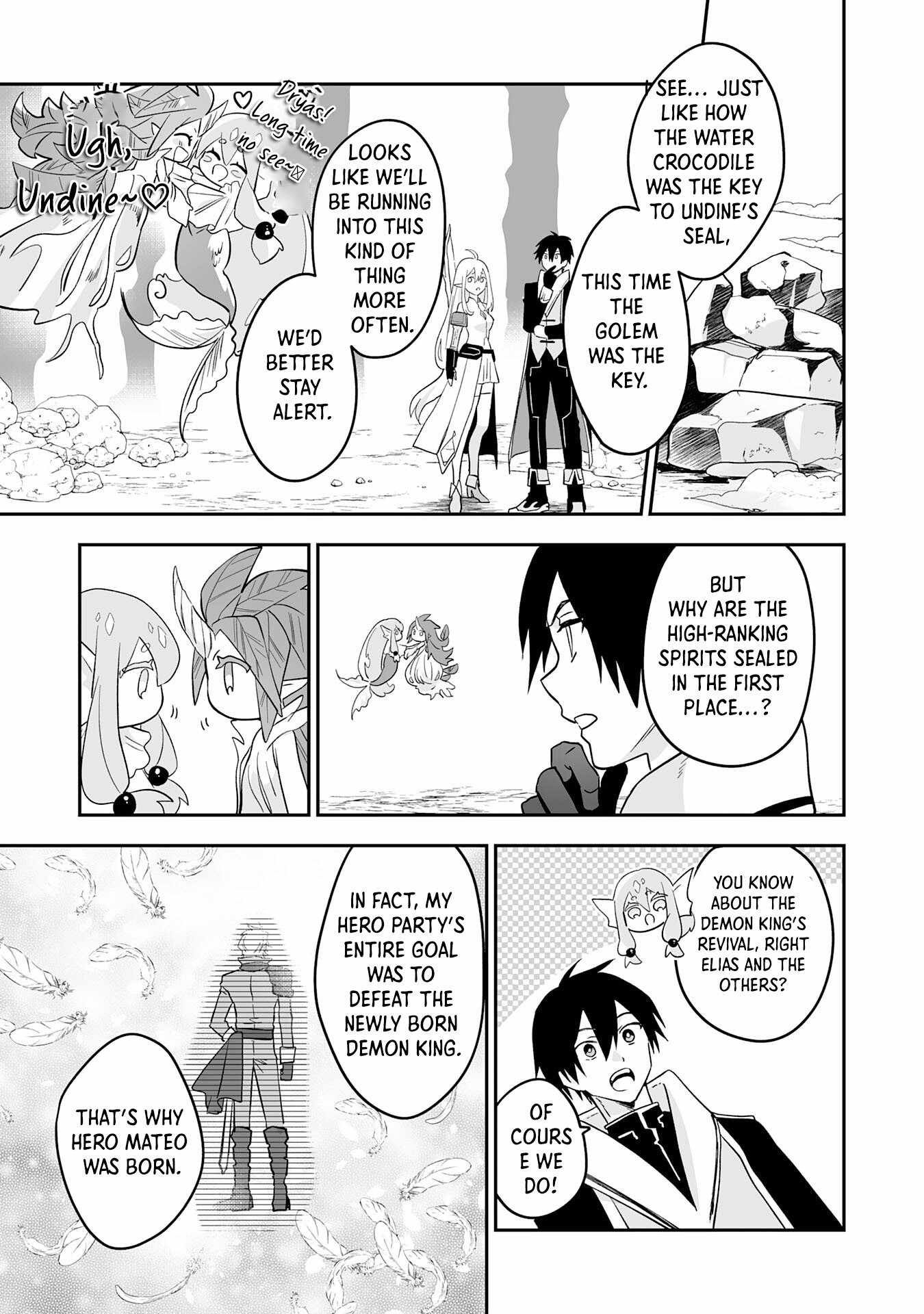 0 Magic, a High Spirit, and a Demonic Sword Chapter 4 - Page 27