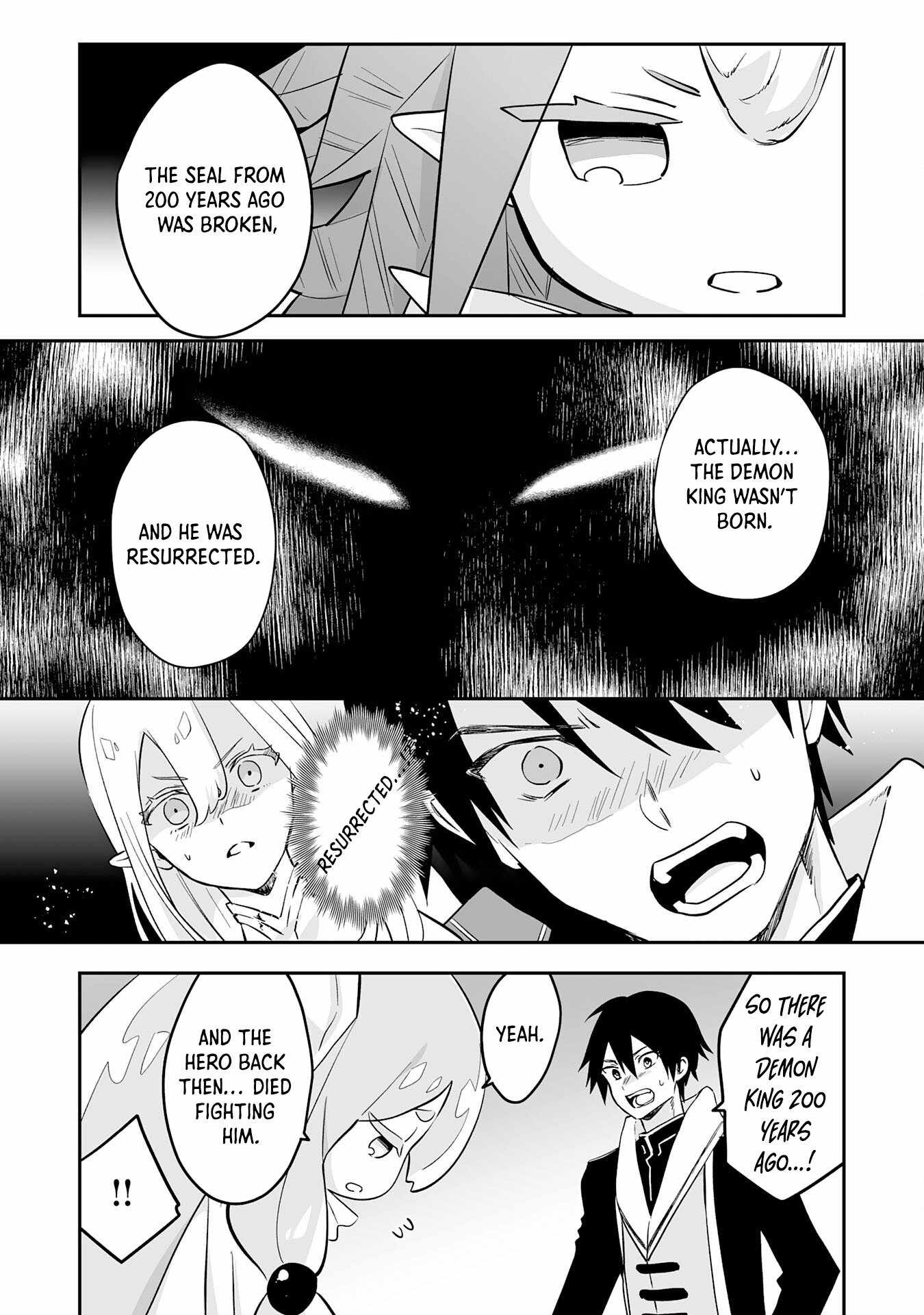 0 Magic, a High Spirit, and a Demonic Sword Chapter 4 - Page 28