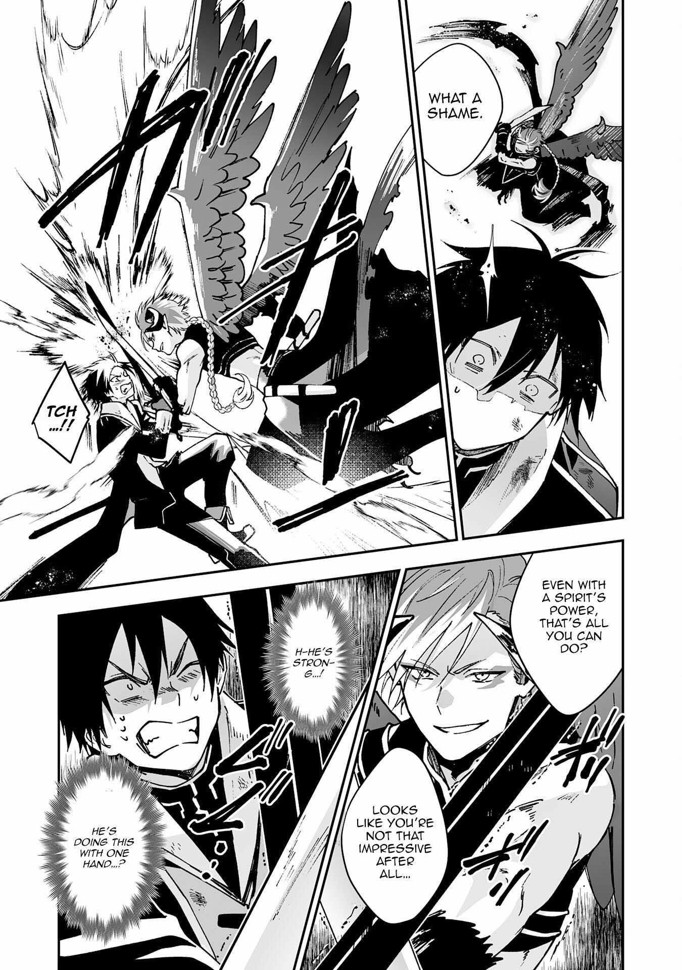 0 Magic, a High Spirit, and a Demonic Sword Chapter 5 - Page 5