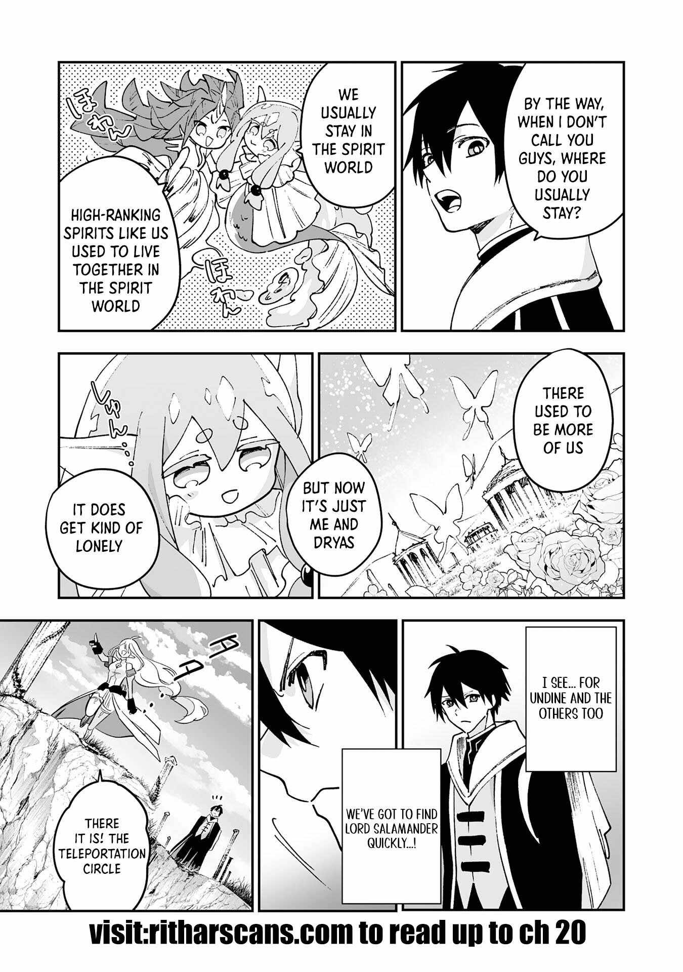 0 Magic, a High Spirit, and a Demonic Sword Chapter 6 - Page 23