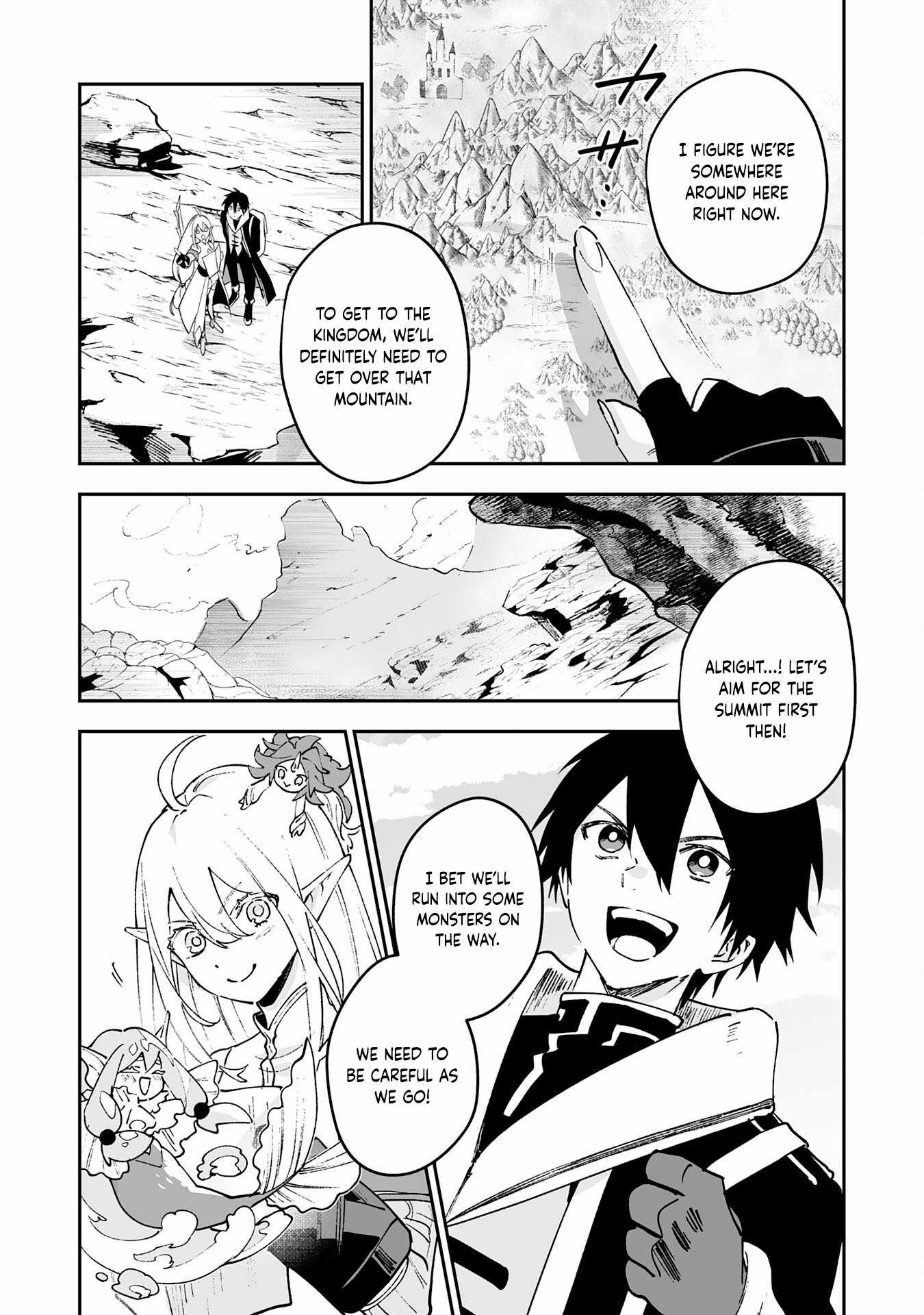 0 Magic, a High Spirit, and a Demonic Sword Chapter 7 - Page 2