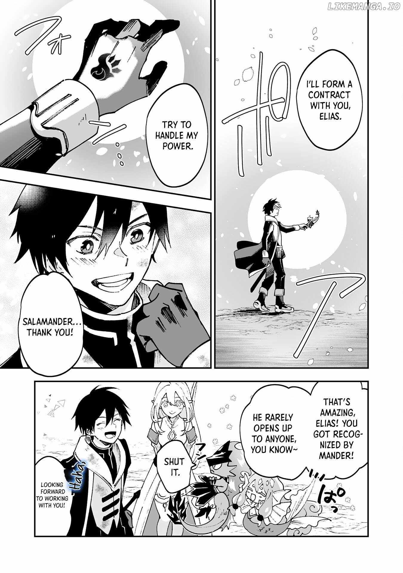 0 Magic, a High Spirit, and a Demonic Sword Chapter 9 - Page 7