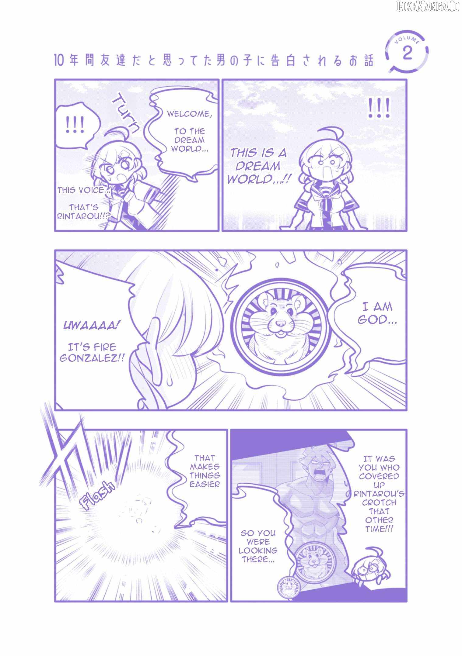 10-nenkan Tomodachi dato Omotteta Otokonoko ni Kokuhaku Sareru Ohanashi Chapter 11.3 - Page 2