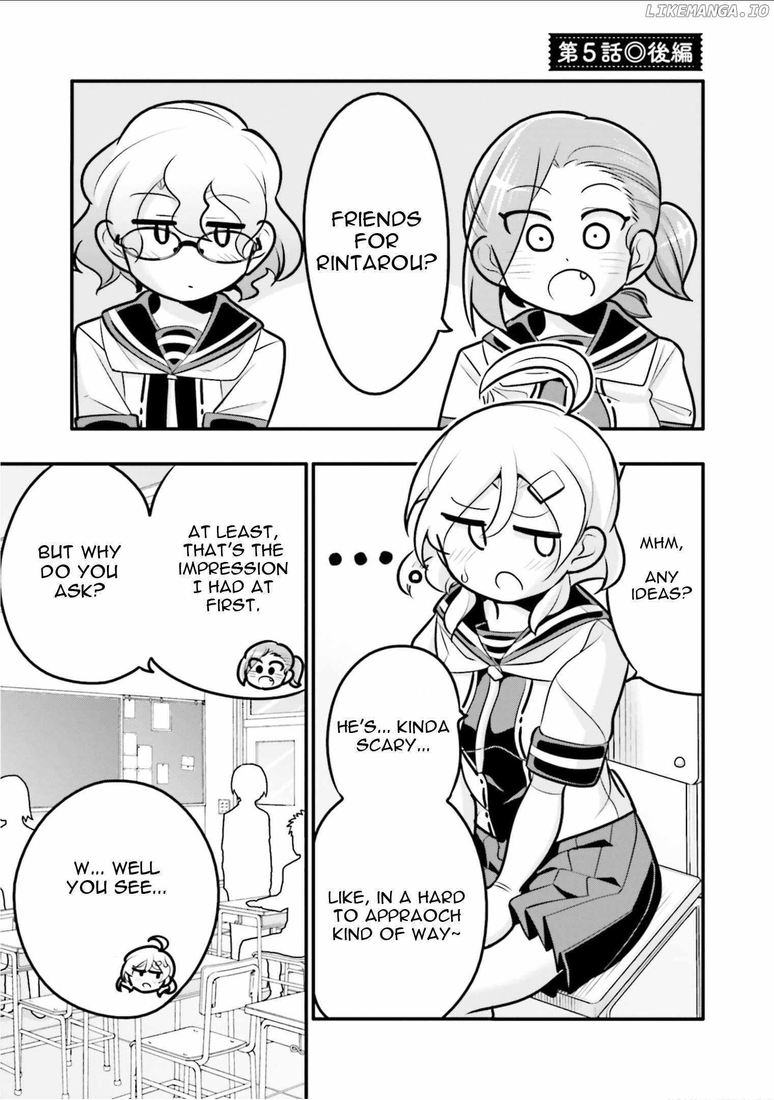 10-nenkan Tomodachi dato Omotteta Otokonoko ni Kokuhaku Sareru Ohanashi Chapter 5.2 - Page 1