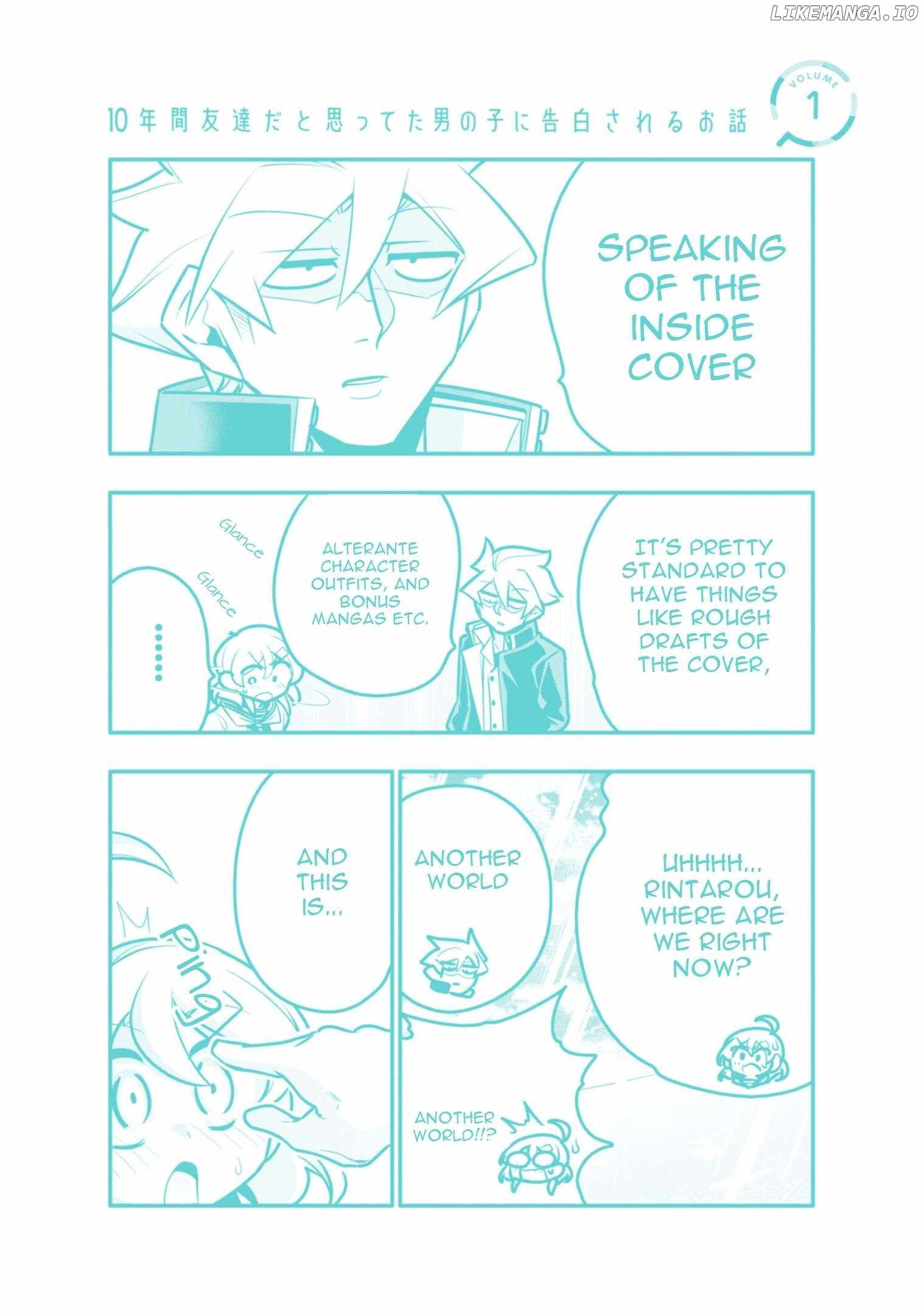10-nenkan Tomodachi dato Omotteta Otokonoko ni Kokuhaku Sareru Ohanashi Chapter 5.5 - Page 4