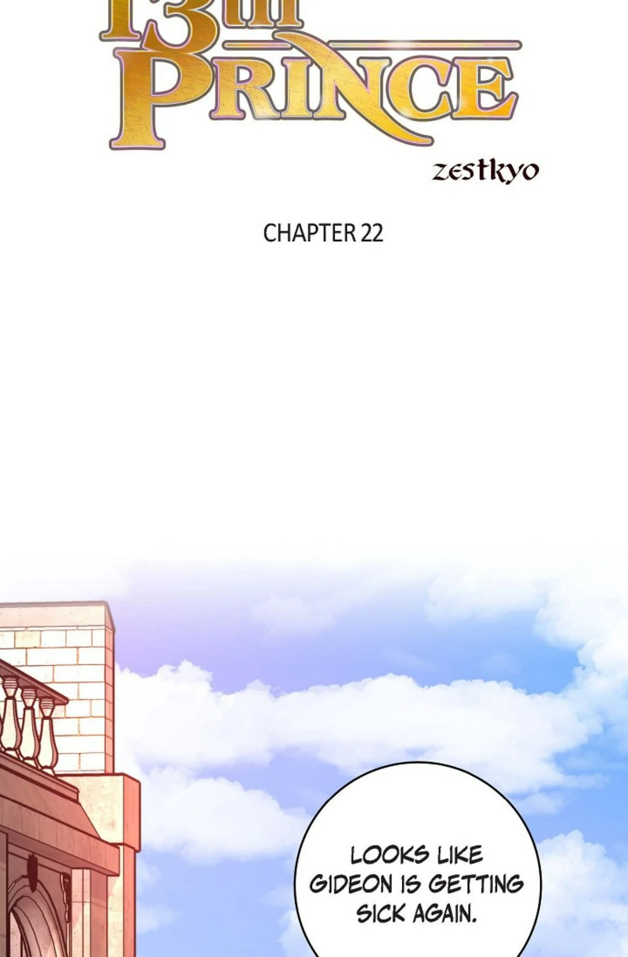 13th Prince Chapter 22 - Page 1