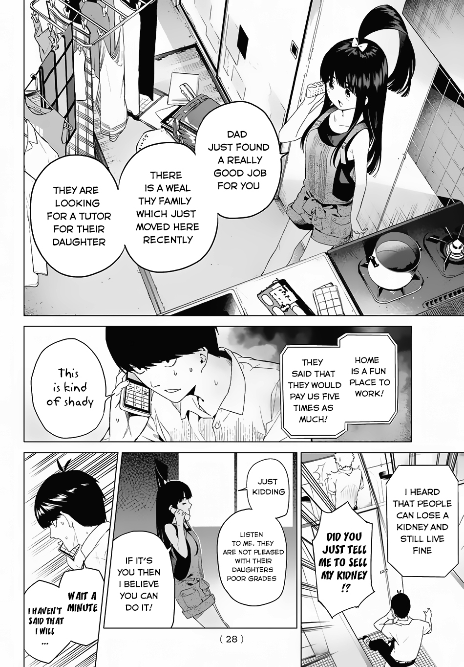 5toubun no Hanayome Chapter 1 - Page 15