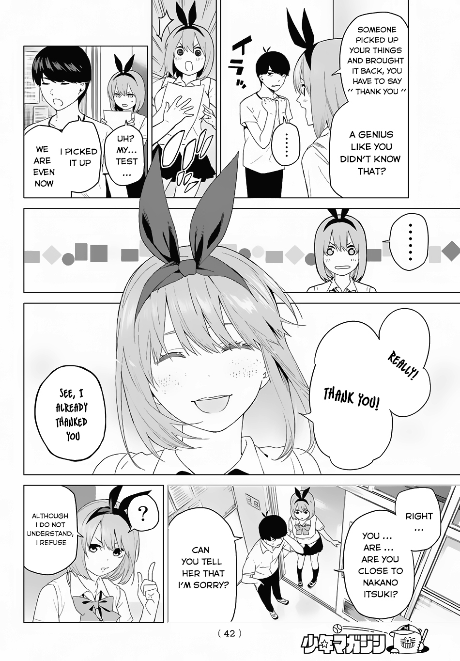 5toubun no Hanayome Chapter 1 - Page 29