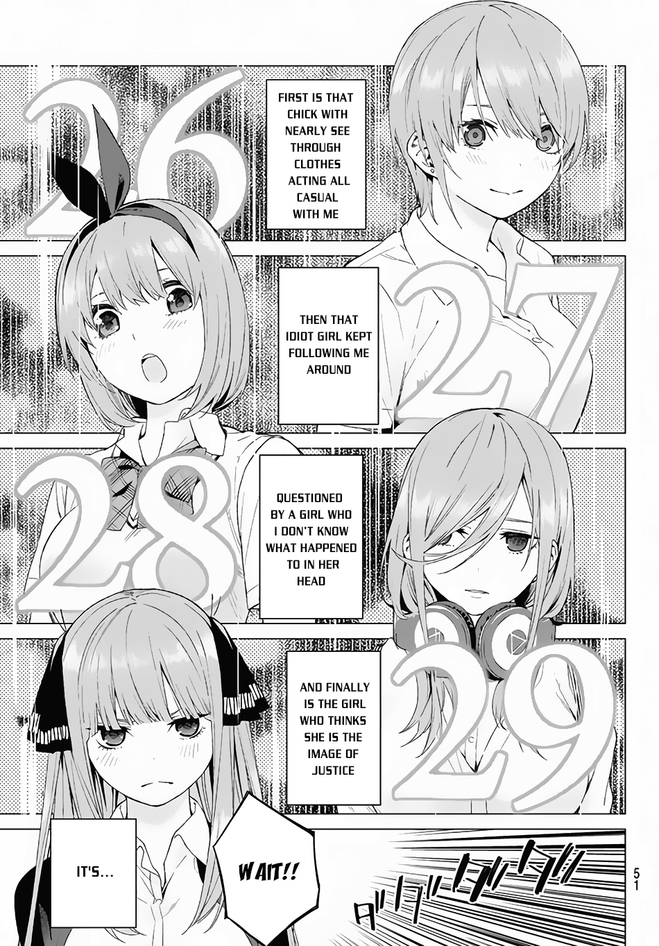 5toubun no Hanayome Chapter 1 - Page 38