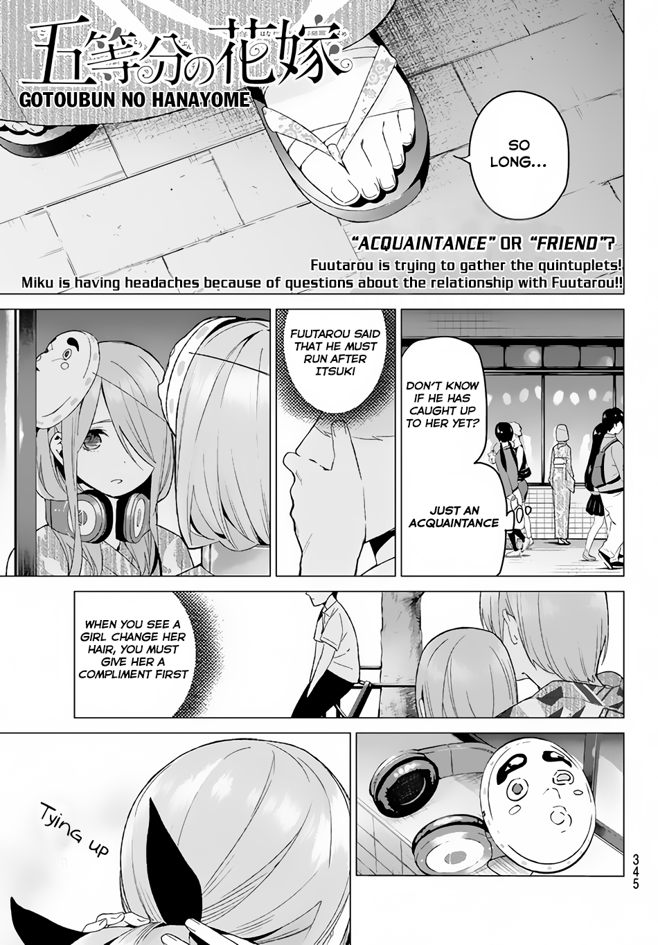 5toubun no Hanayome Chapter 10 - Page 2