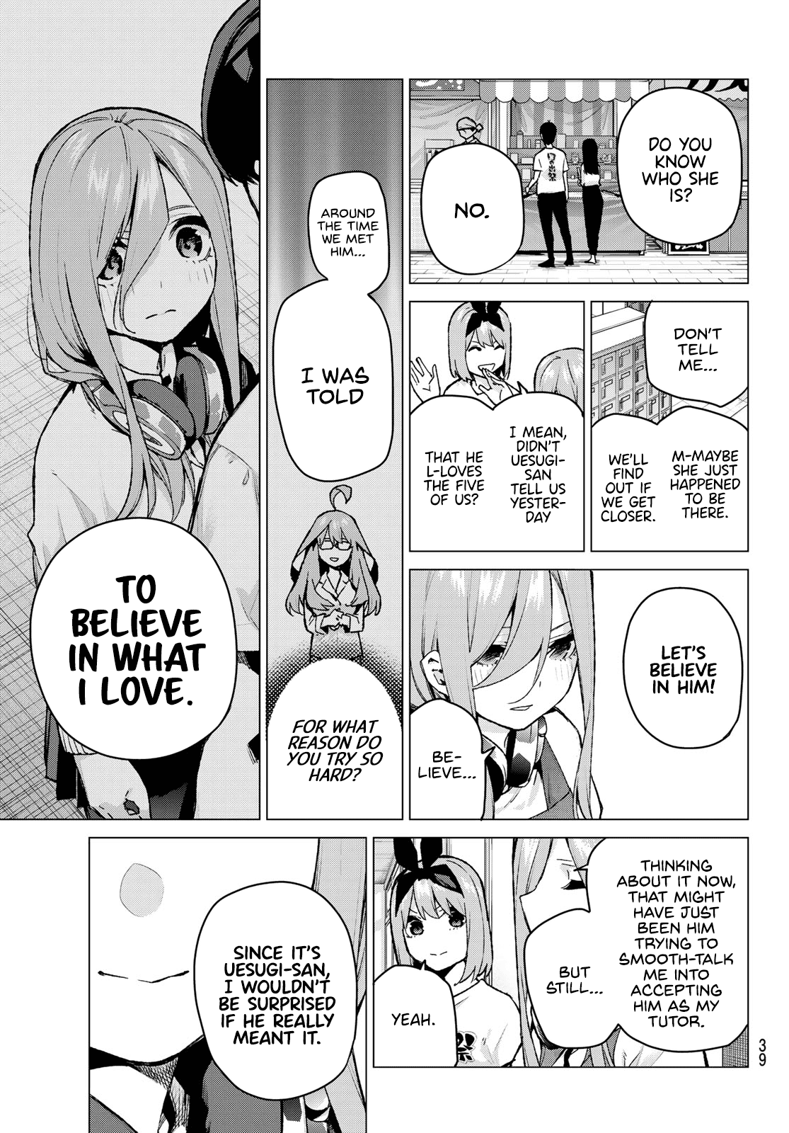 5toubun no Hanayome Chapter 106 - Page 3