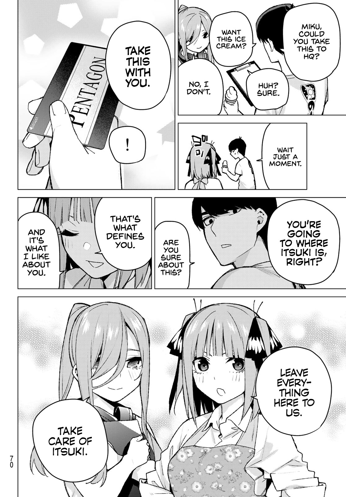 5toubun no Hanayome Chapter 110 - Page 10