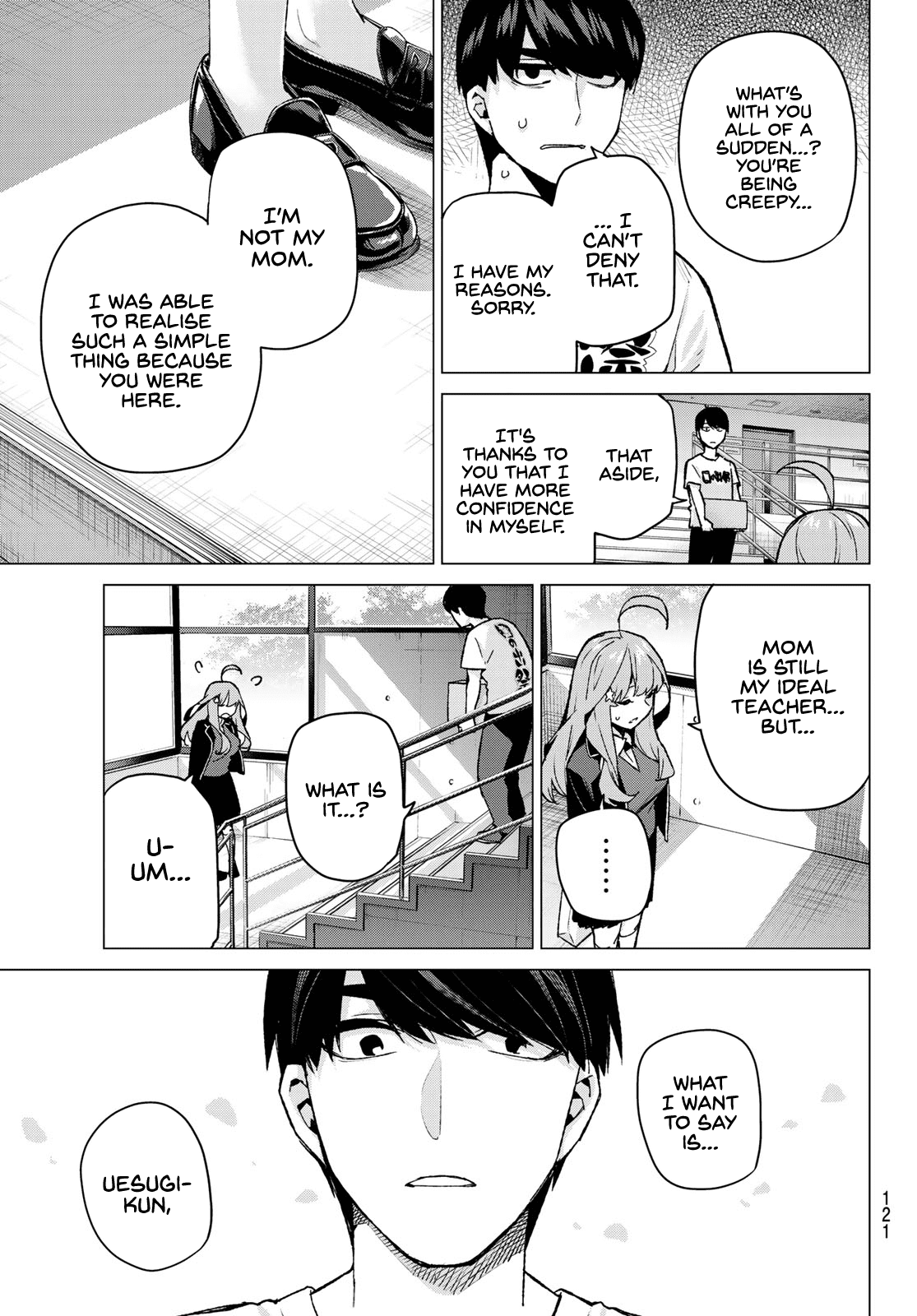 5toubun no Hanayome Chapter 111 - Page 17