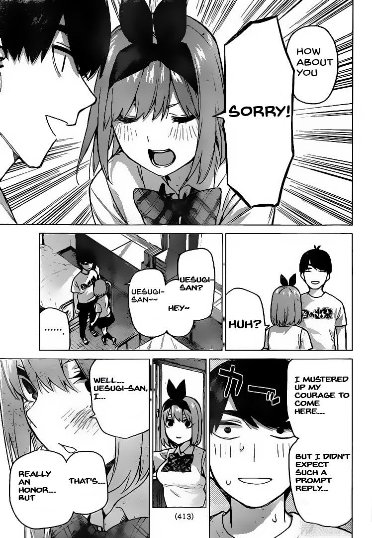 5toubun no Hanayome Chapter 114 - Page 7