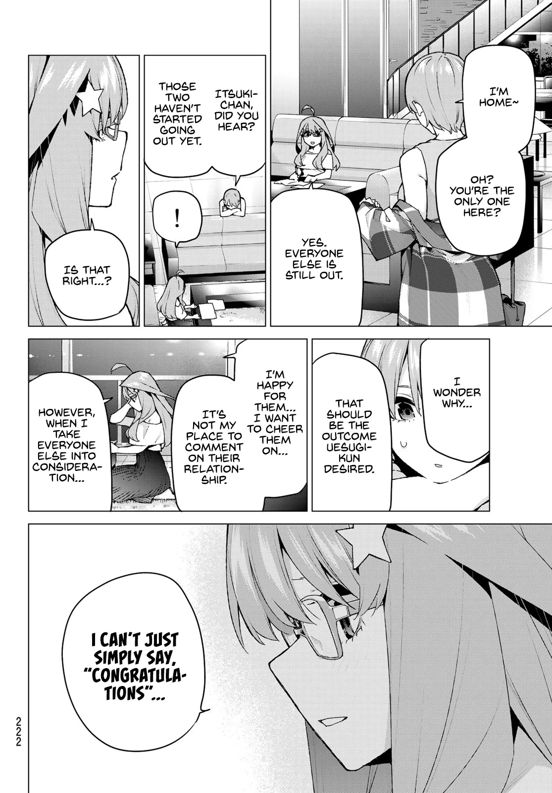 5toubun no Hanayome Chapter 115 - Page 16