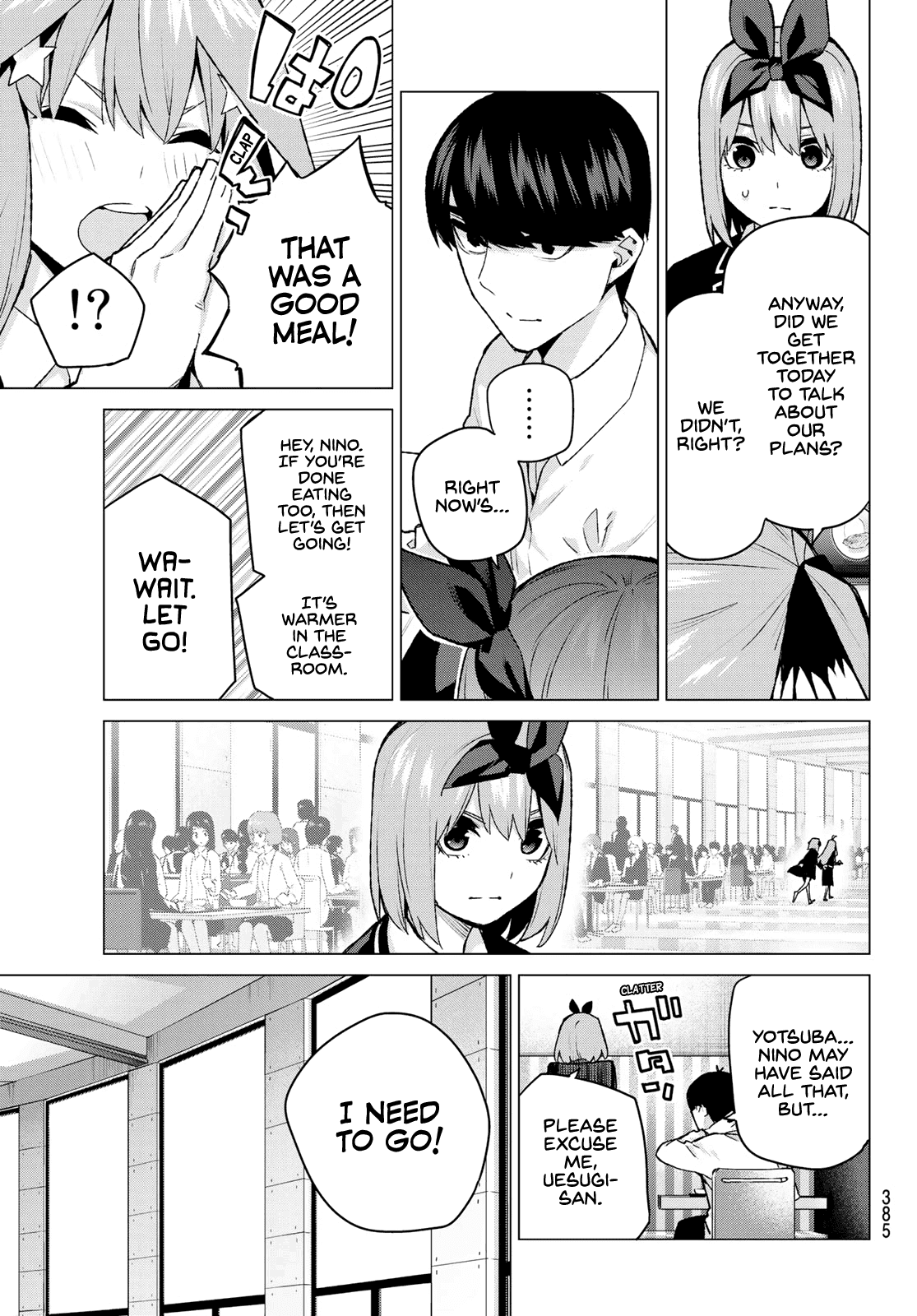 5toubun no Hanayome Chapter 117 - Page 13