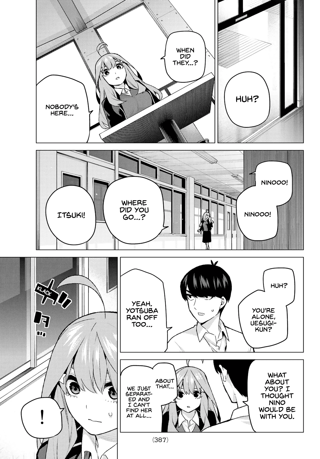 5toubun no Hanayome Chapter 117 - Page 15
