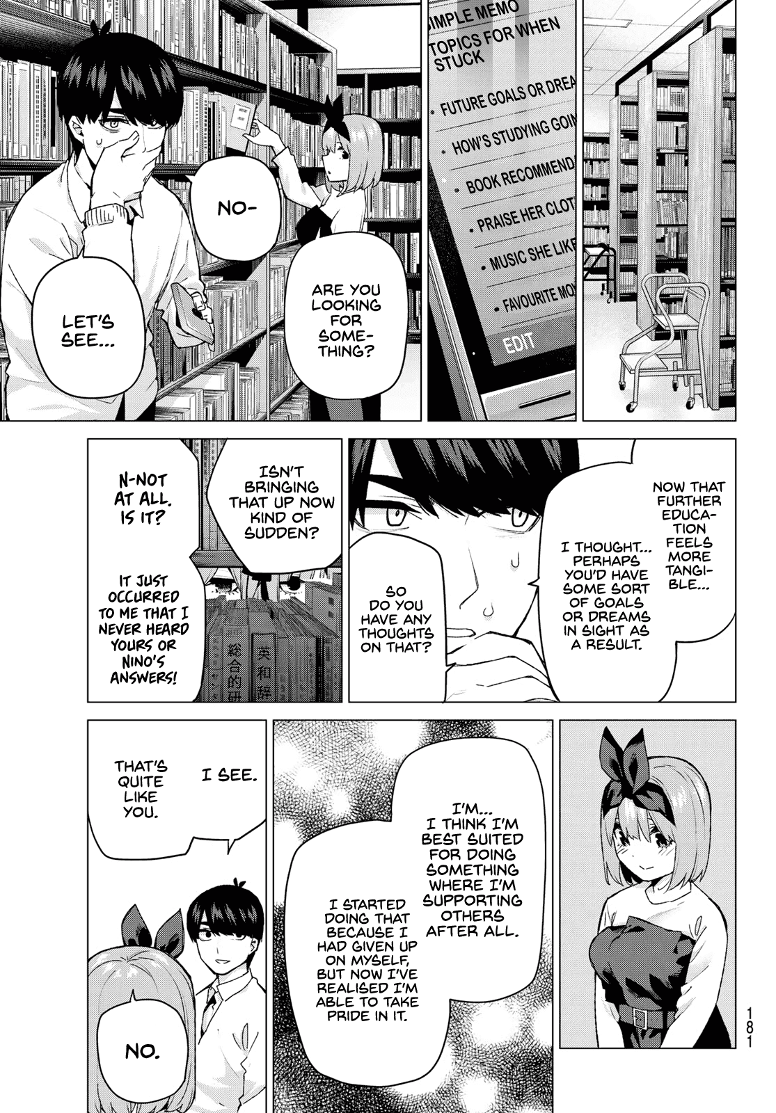 5toubun no Hanayome Chapter 119 - Page 5