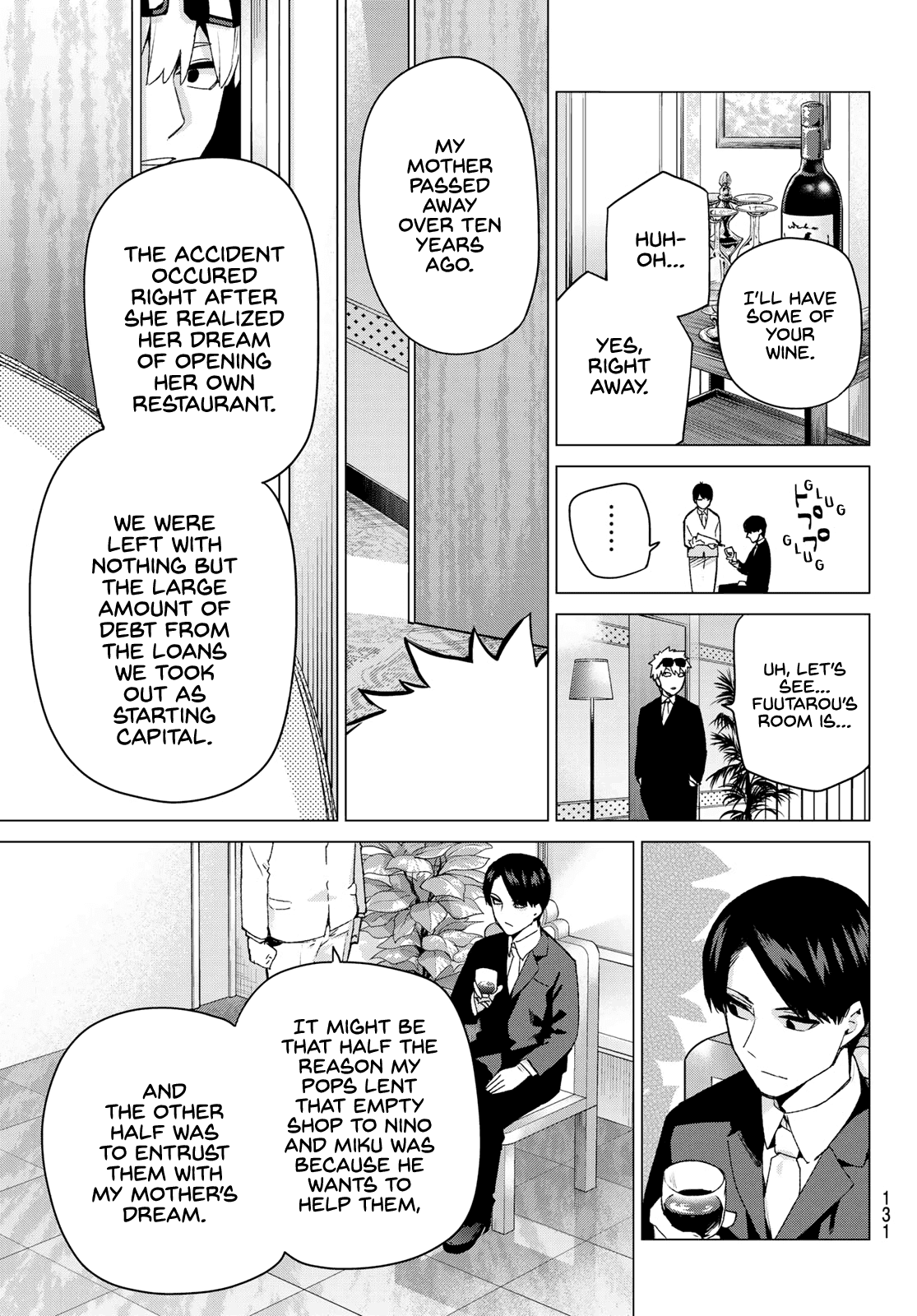 5toubun no Hanayome Chapter 121 - Page 17