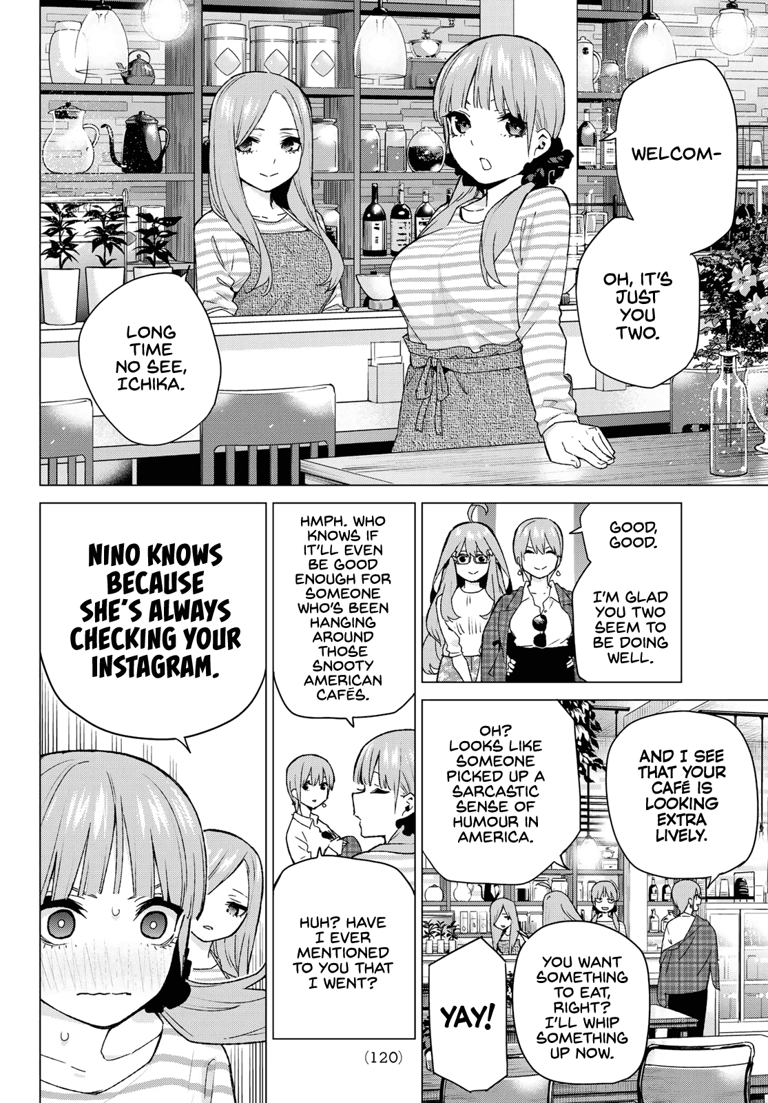 5toubun no Hanayome Chapter 121 - Page 6