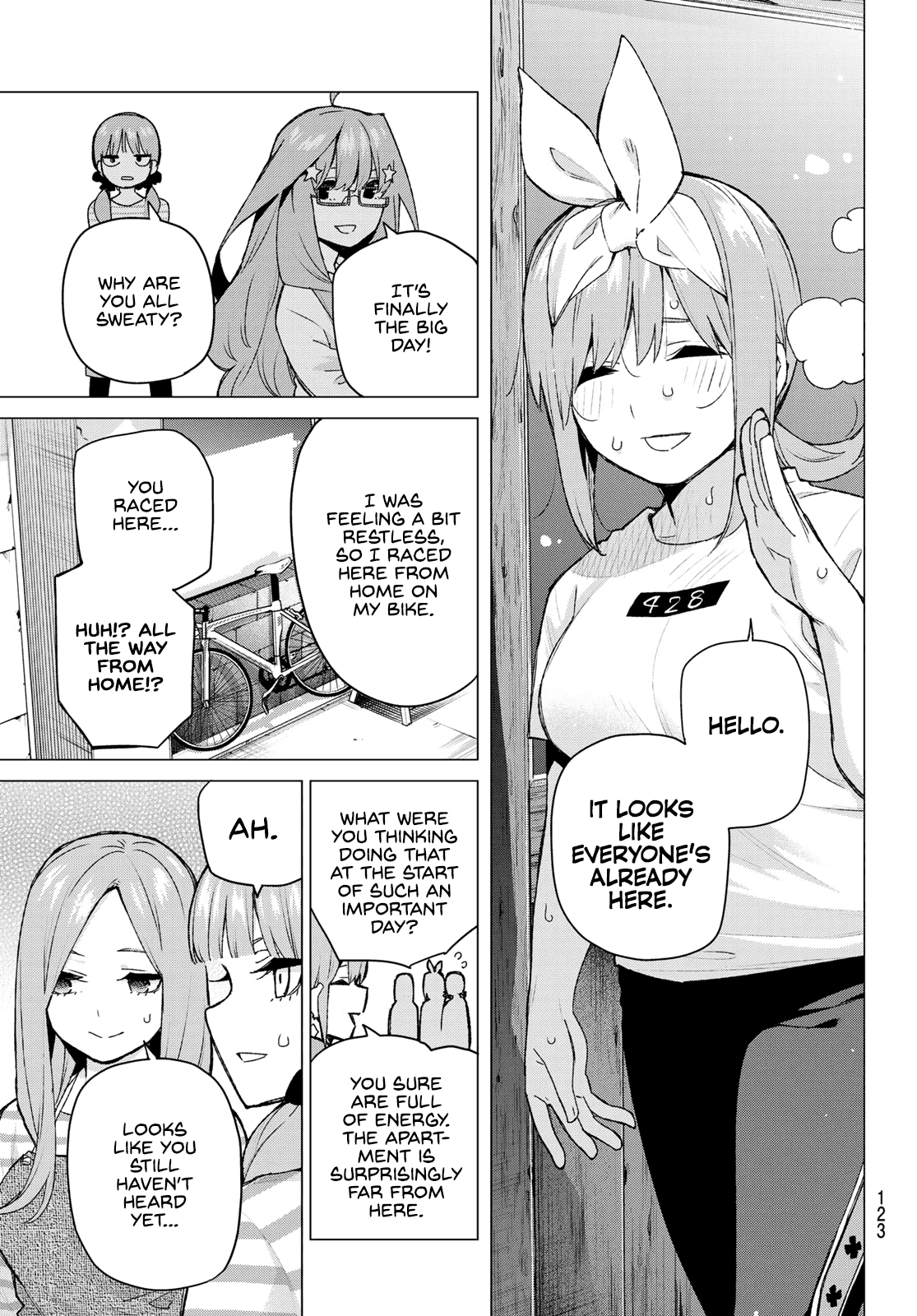 5toubun no Hanayome Chapter 121 - Page 9