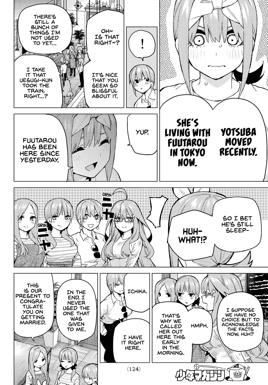 5toubun no Hanayome Chapter 121 - Page 10