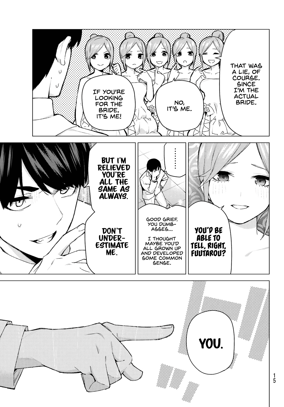 5toubun no Hanayome Chapter 122 - Page 6