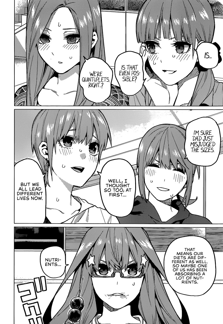 5toubun no Hanayome Chapter 123 - Page 3