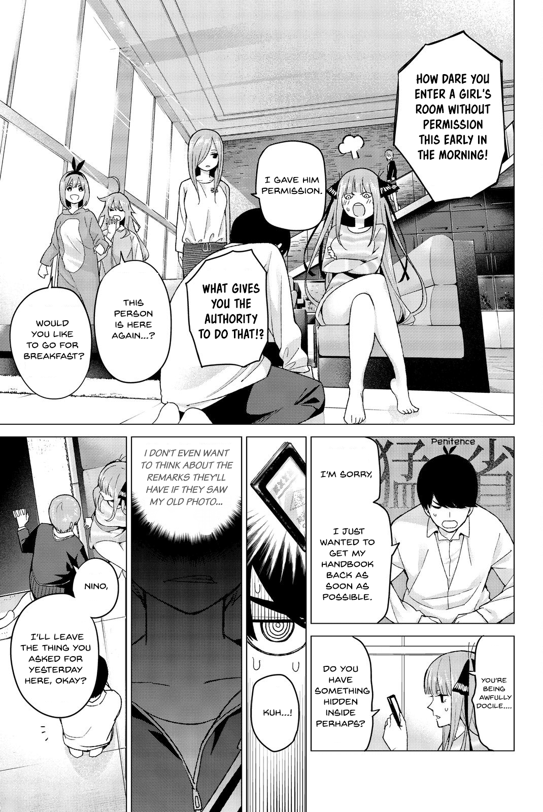 5toubun no Hanayome Chapter 14 - Page 5