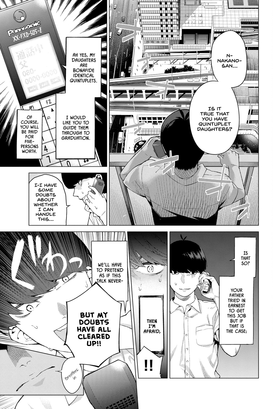 5toubun no Hanayome Chapter 2 - Page 3