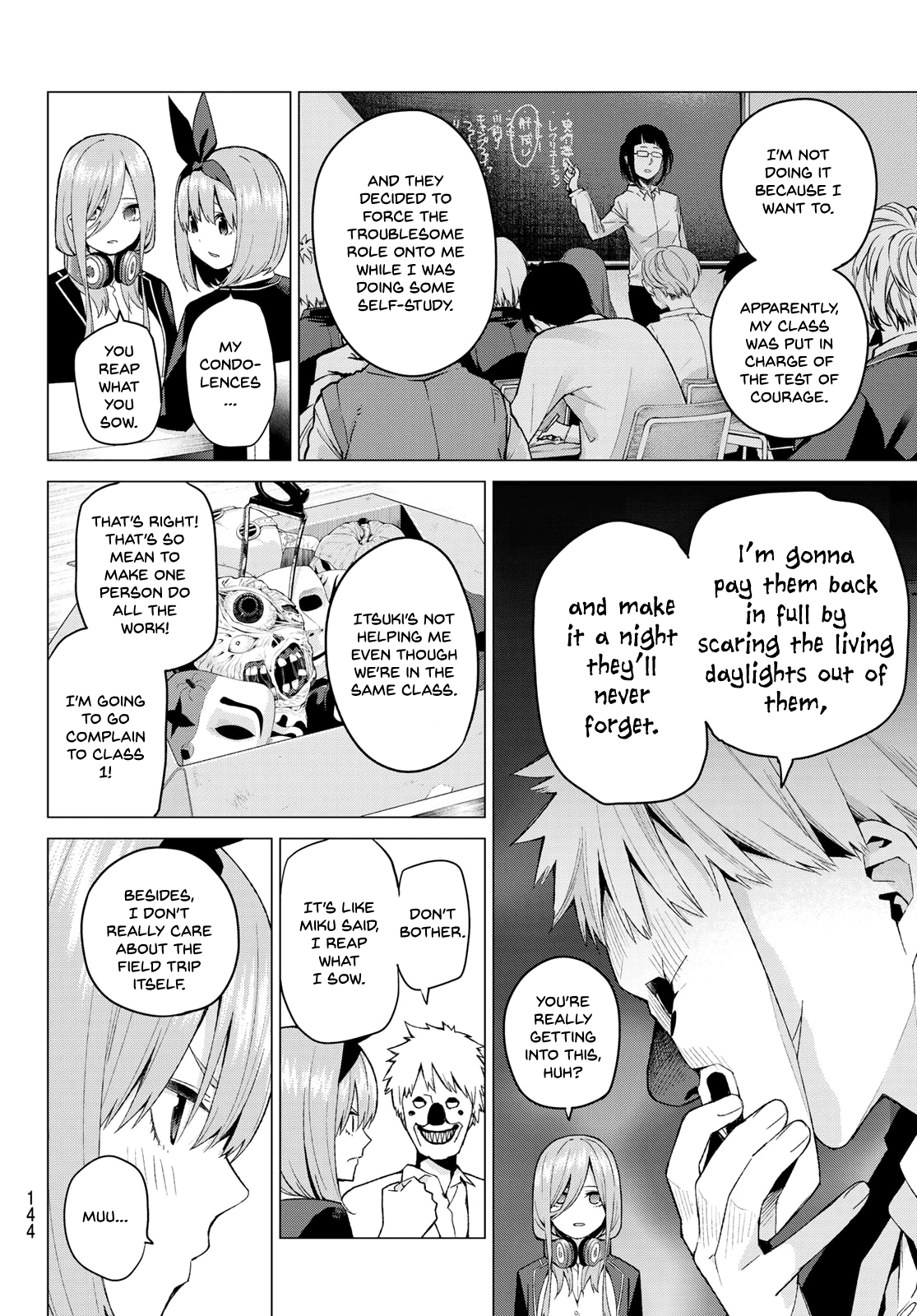 5toubun no Hanayome Chapter 22 - Page 4