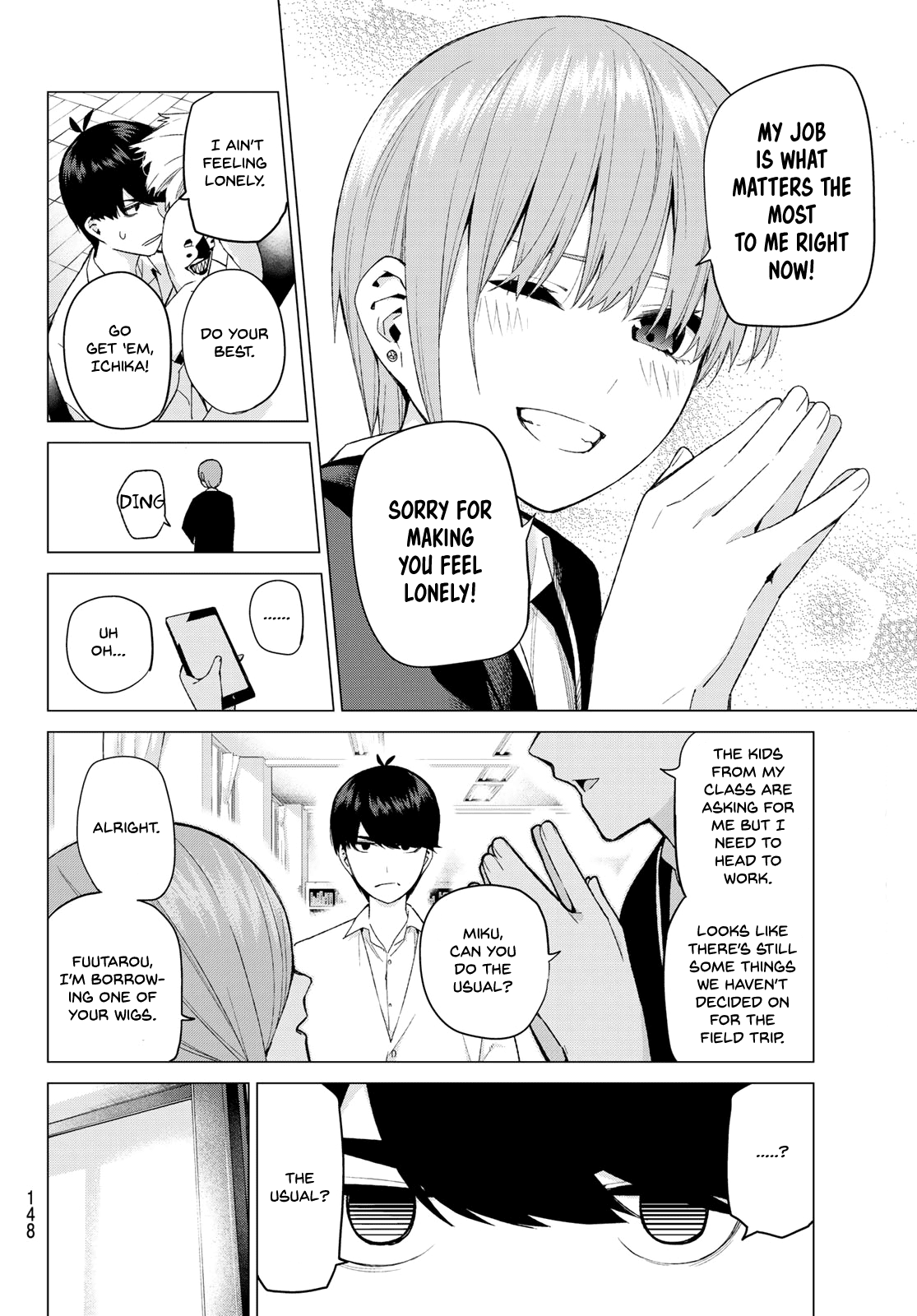5toubun no Hanayome Chapter 22 - Page 8