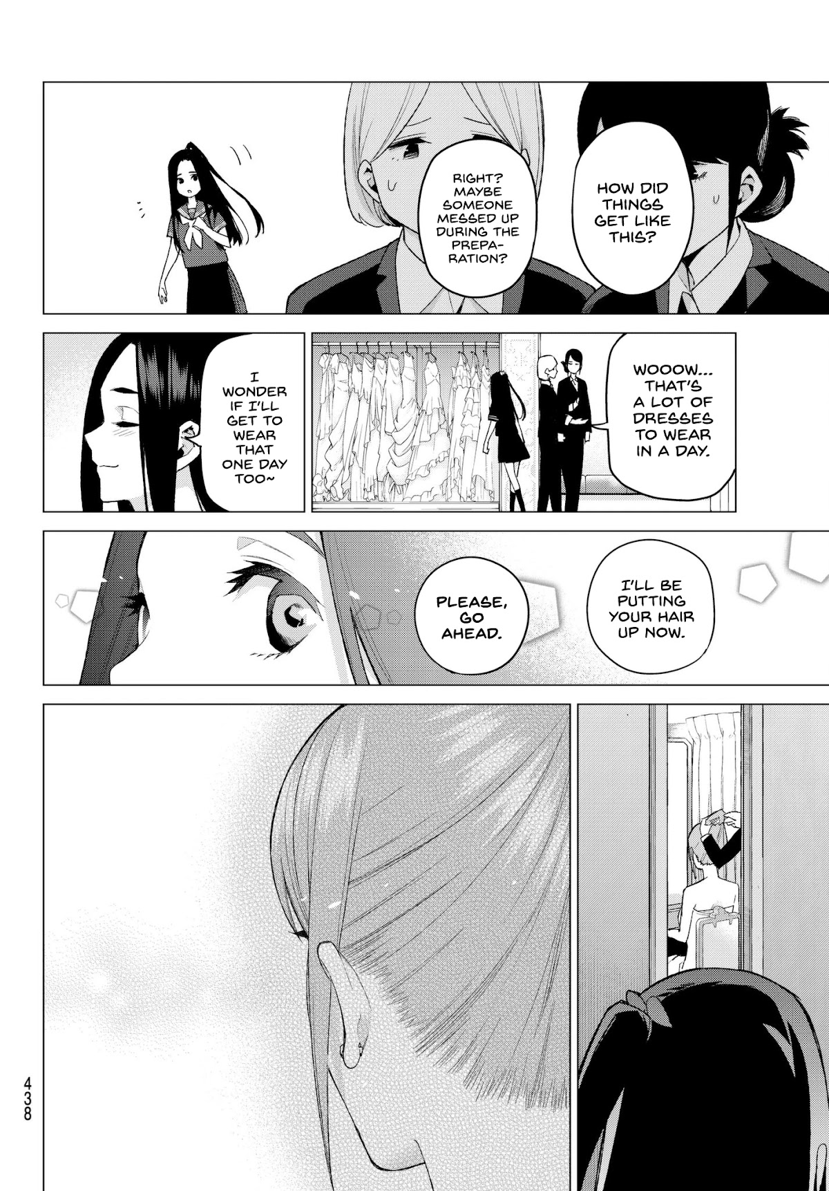 5toubun no Hanayome Chapter 32 - Page 8