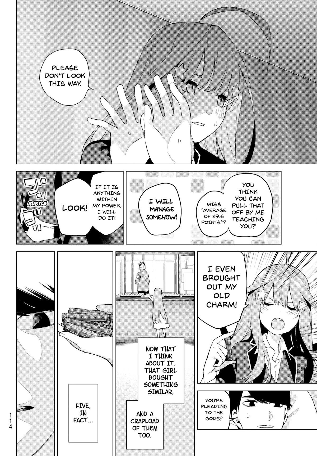 5toubun no Hanayome Chapter 34 - Page 17