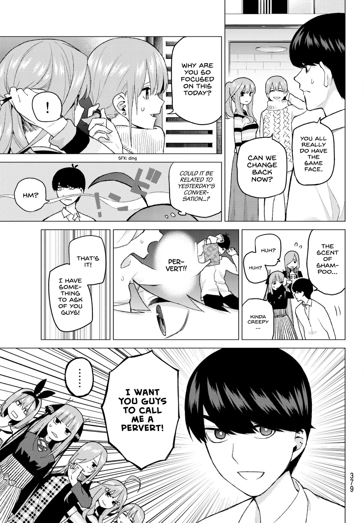 5toubun no Hanayome Chapter 35 - Page 7