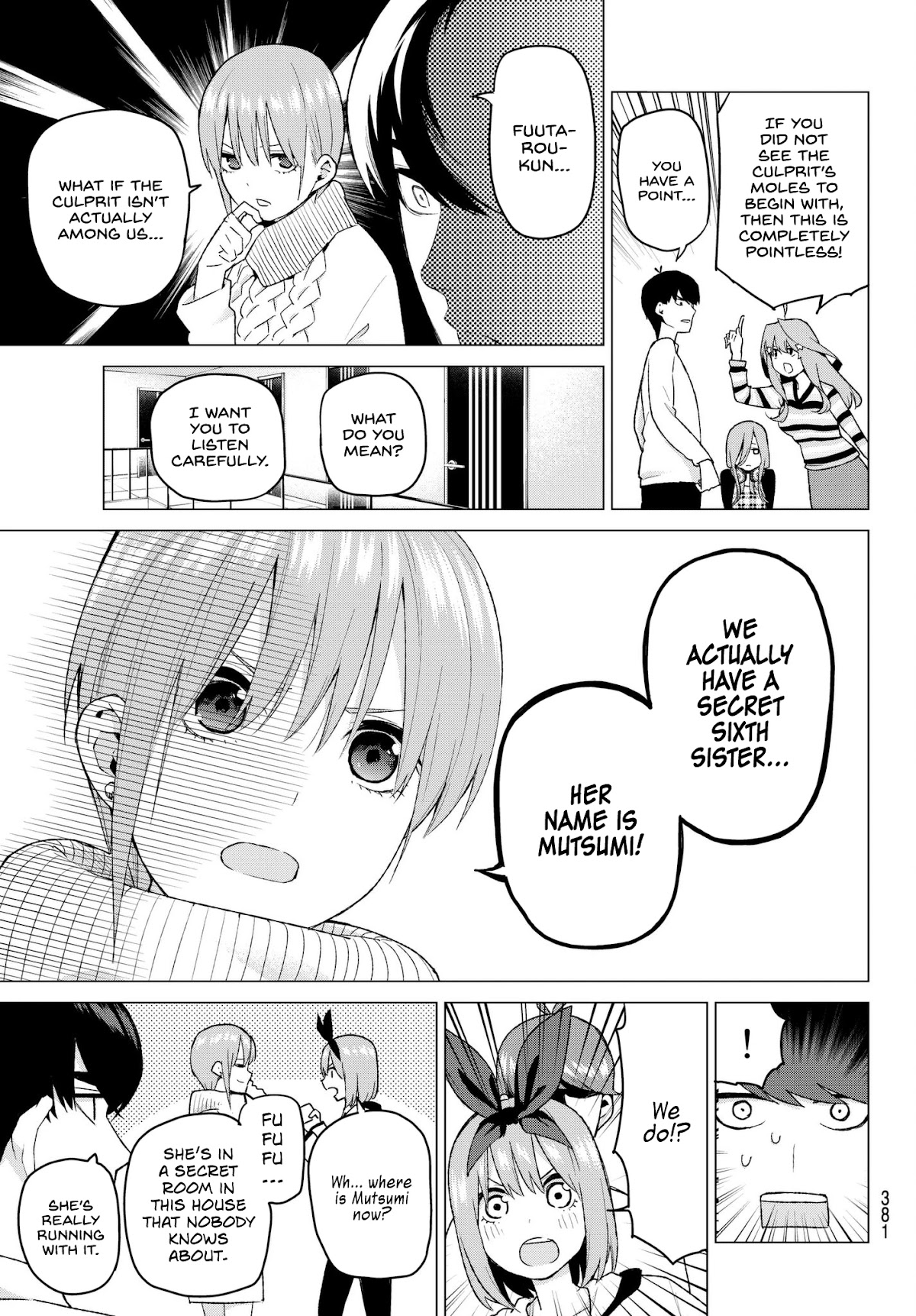 5toubun no Hanayome Chapter 35 - Page 9