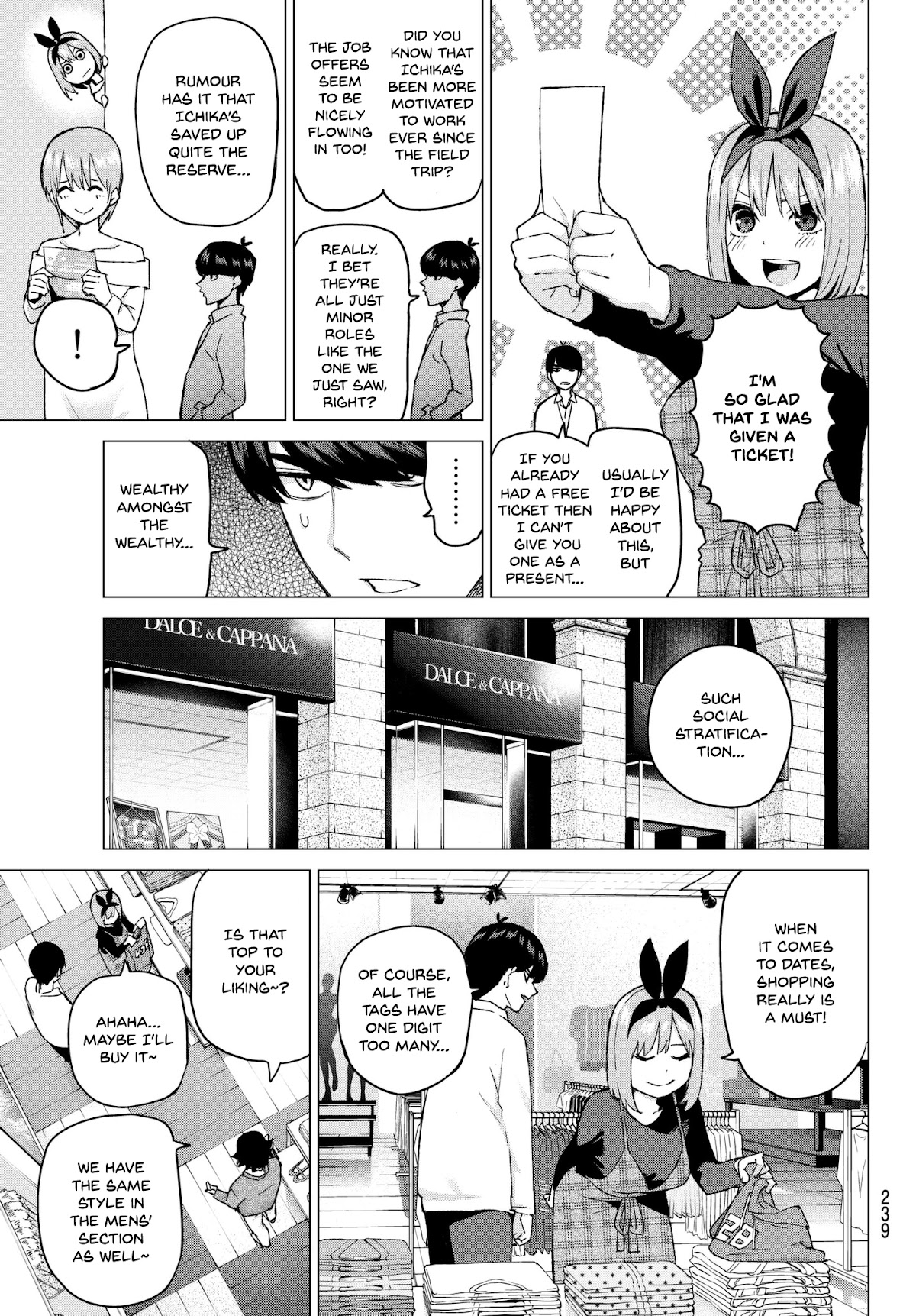 5toubun no Hanayome Chapter 36 - Page 13