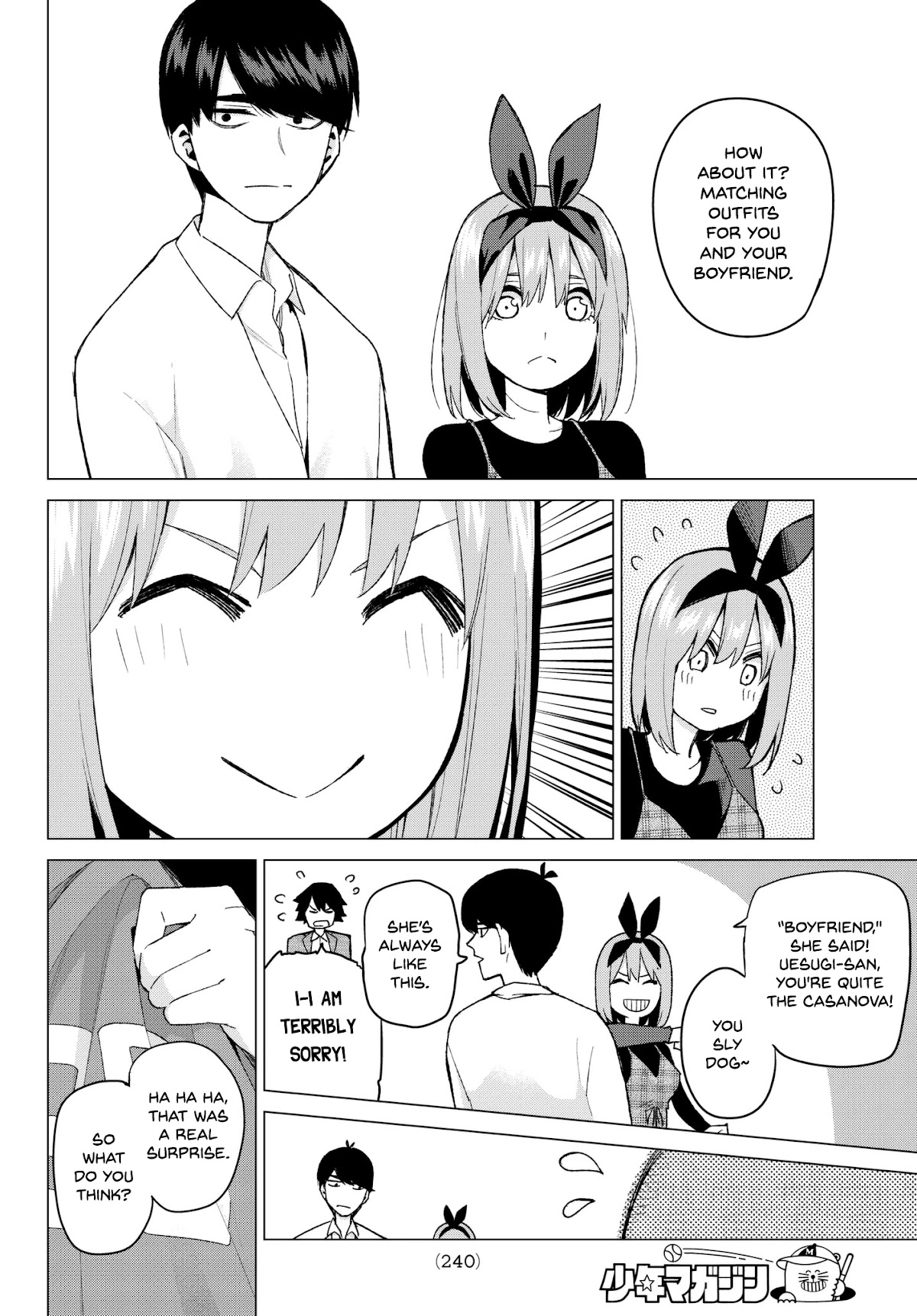 5toubun no Hanayome Chapter 36 - Page 14