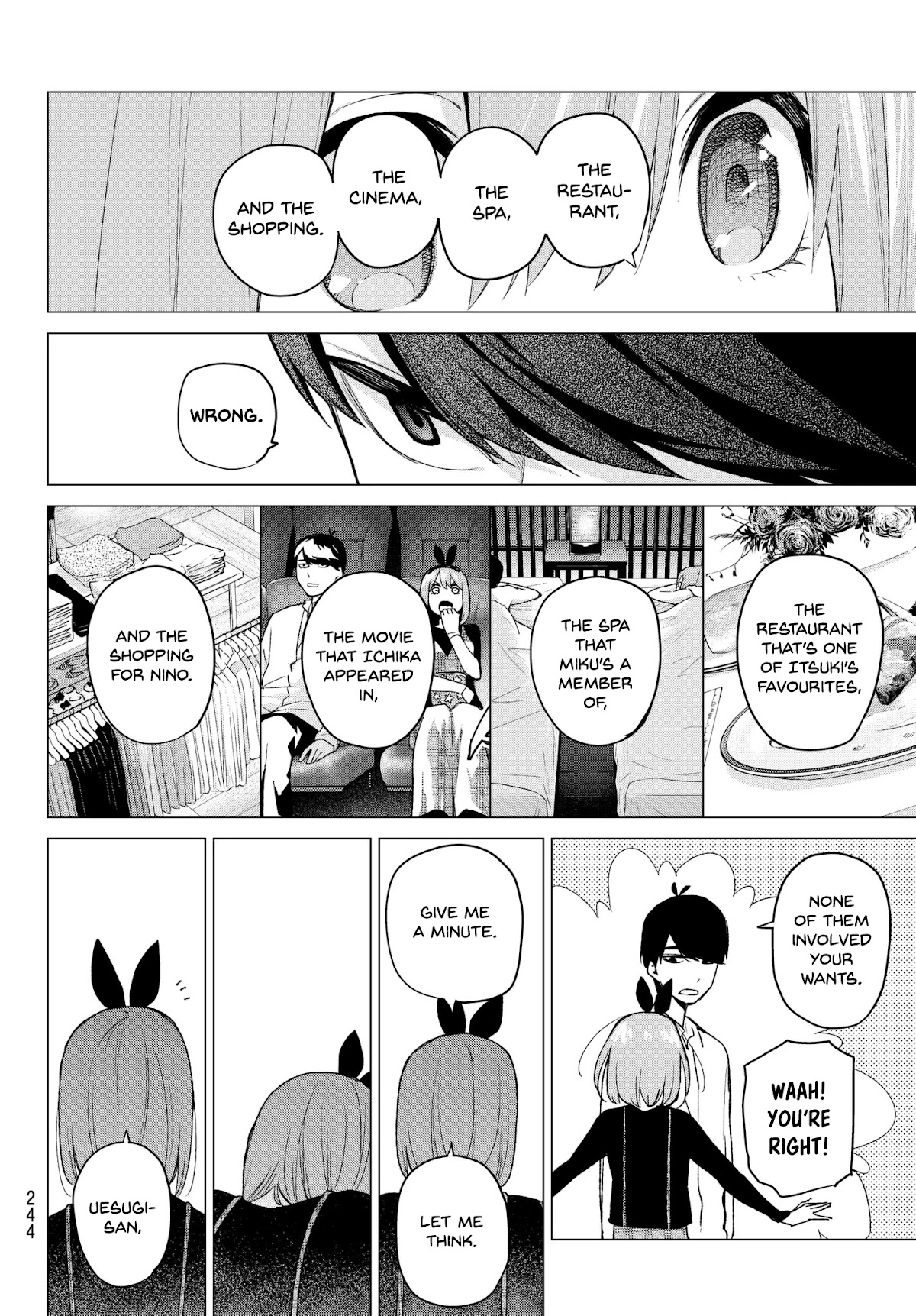 5toubun no Hanayome Chapter 36 - Page 18