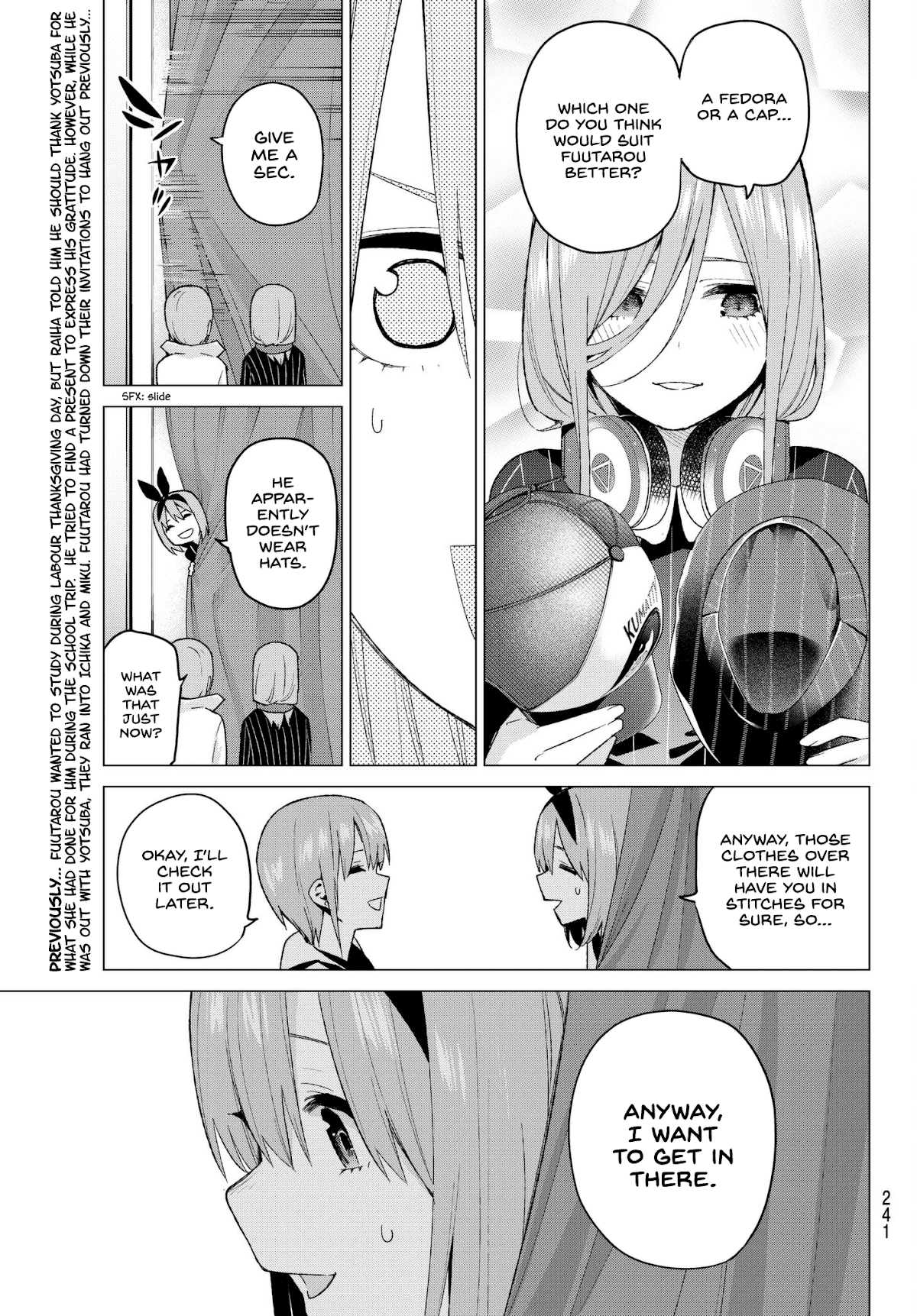 5toubun no Hanayome Chapter 37 - Page 3