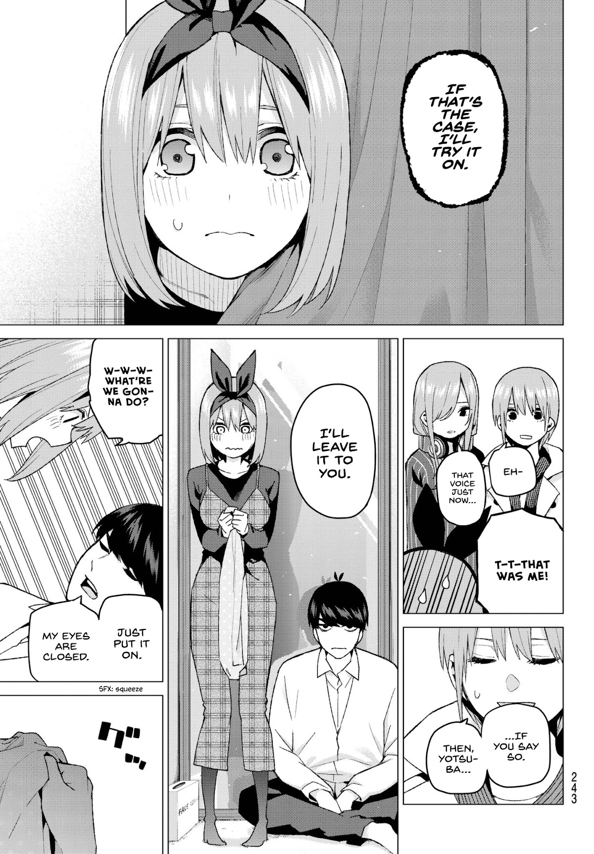 5toubun no Hanayome Chapter 37 - Page 5