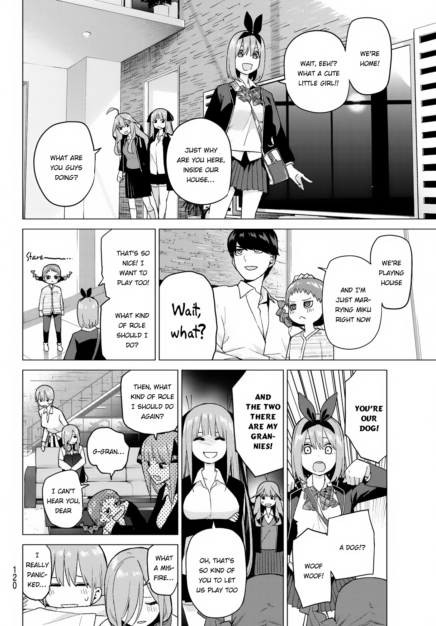 5toubun no Hanayome Chapter 38 - Page 17